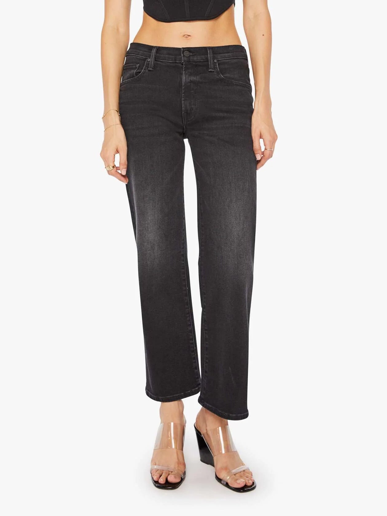 Mother Jeans - "The Mid Rise Rambler Zip Flood"