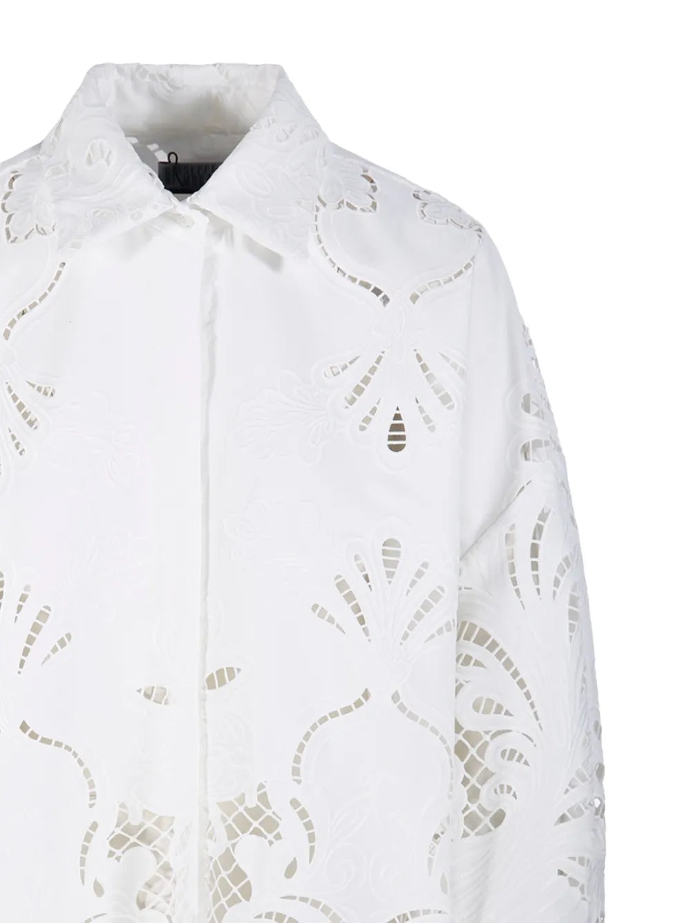 Giuseppe di Morabito - Camicia traforata bianca