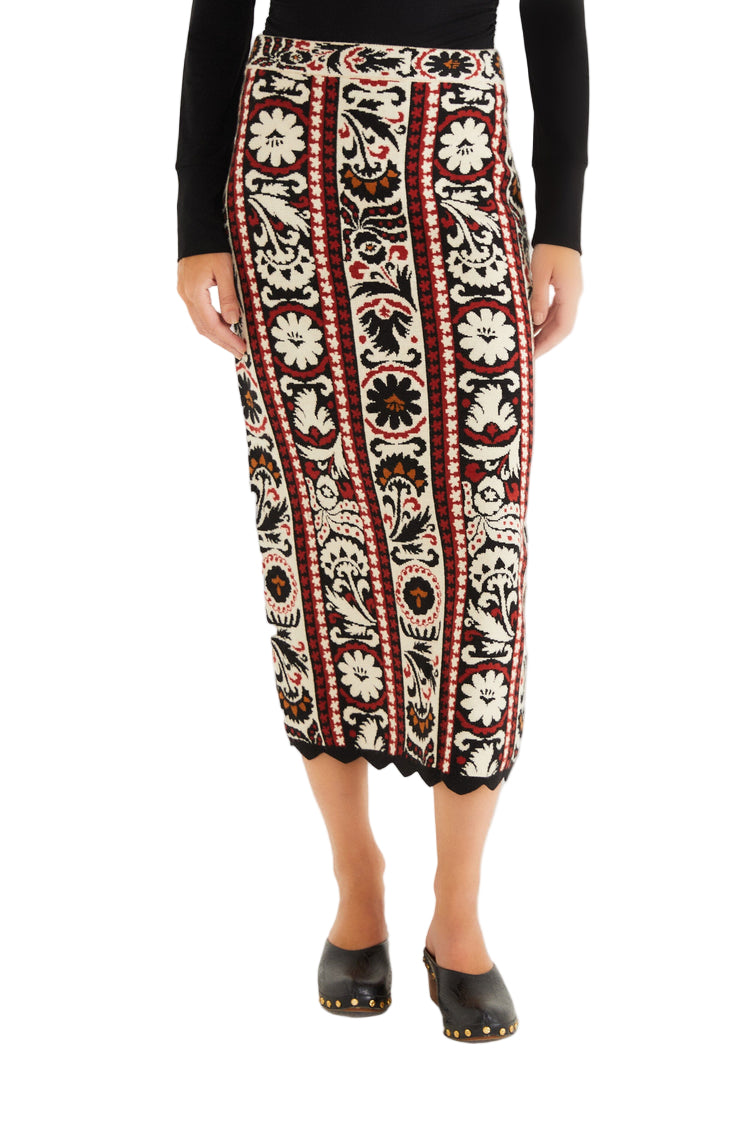 Farm Rio - Gonna "Tapestry Stripes"