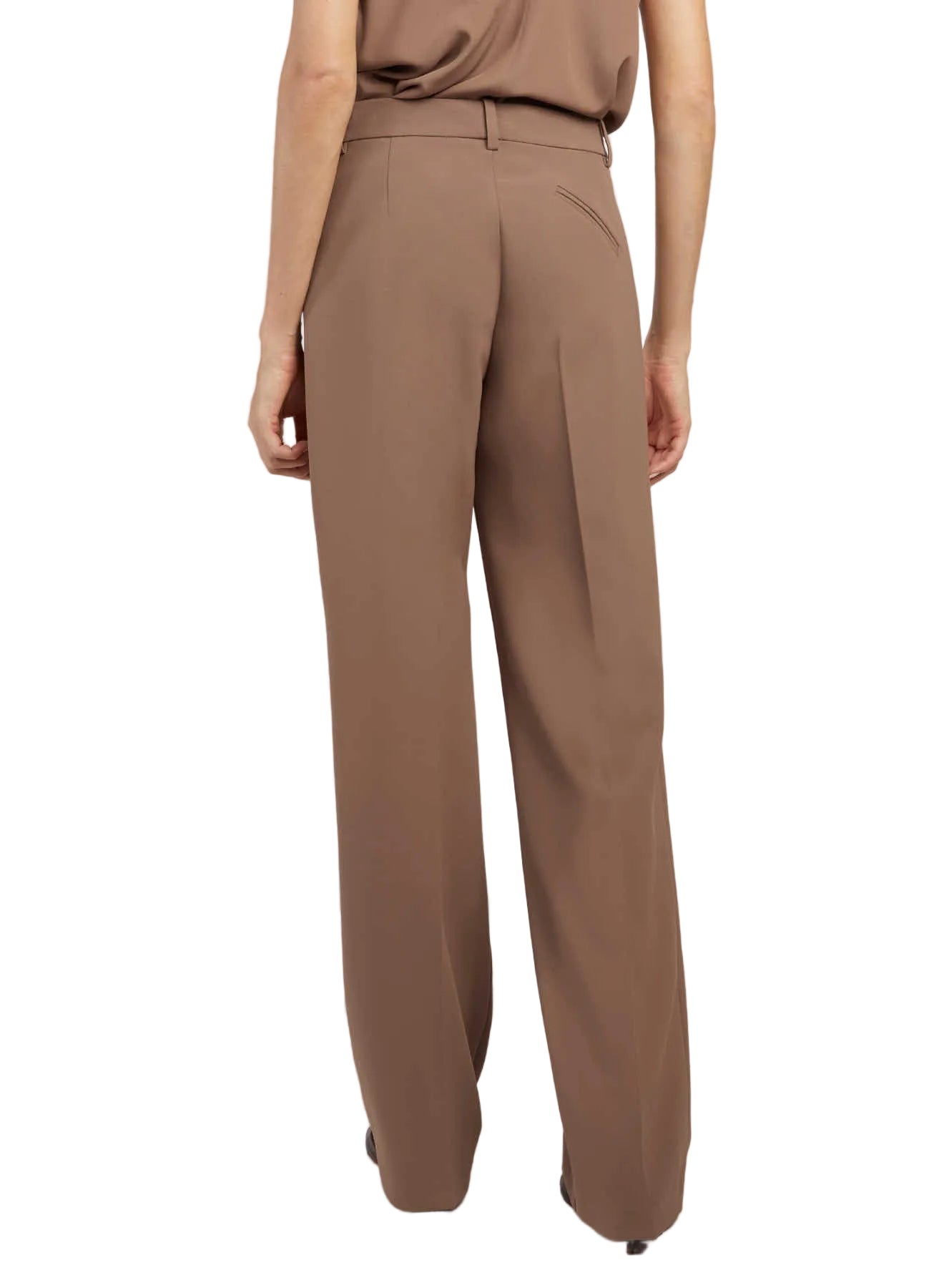 Federica Tosi - Pantalone in cady nocciola
