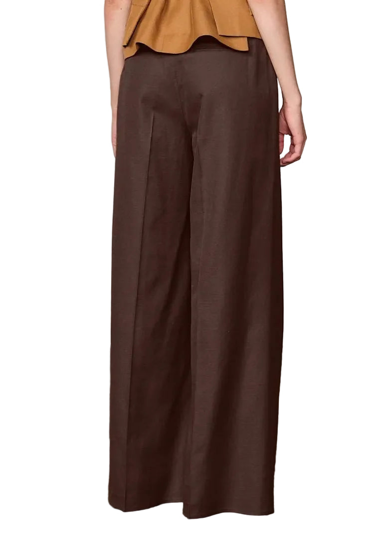 Herskind - Pantalone cioccolato "Lotus"