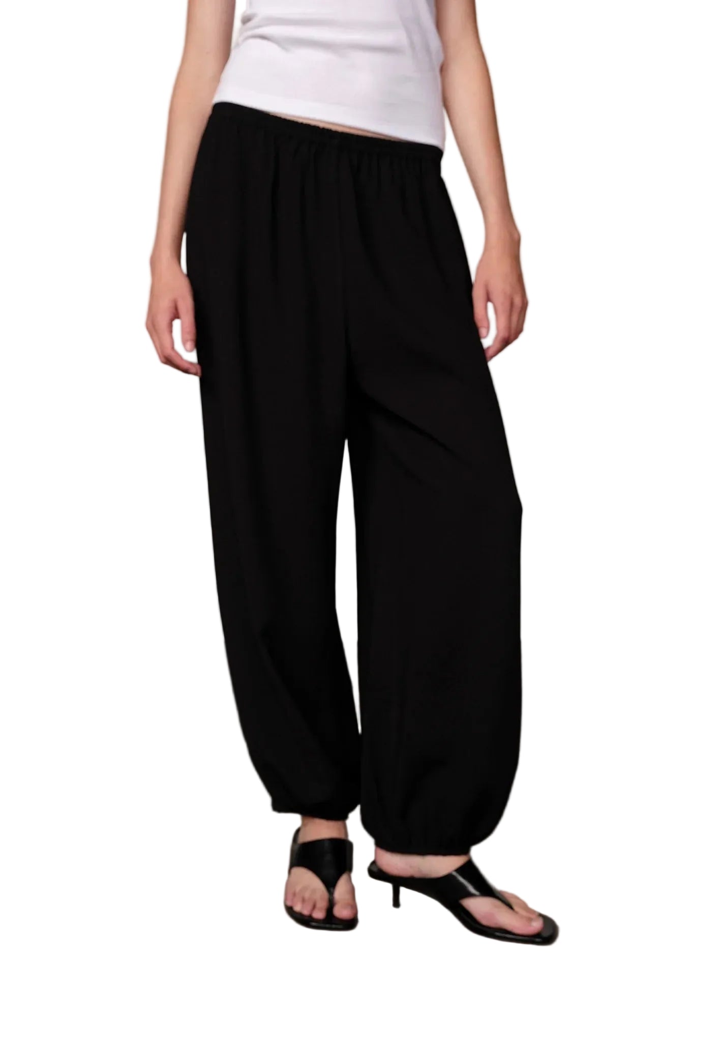 Herskind - Pantalone raso "Nya" nero
