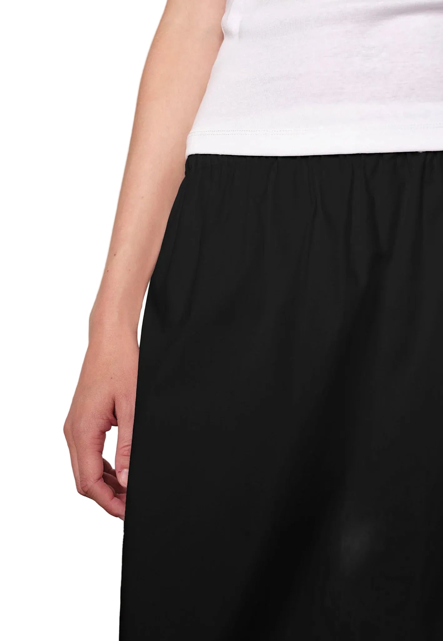 Herskind - Gonna in pizzo nera "Eugene"