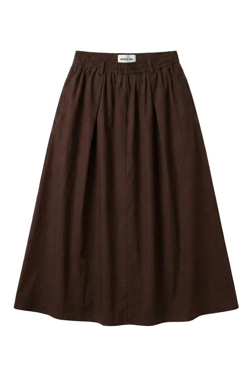 Herskind - Gonna "Ophelia" Coffee Brown