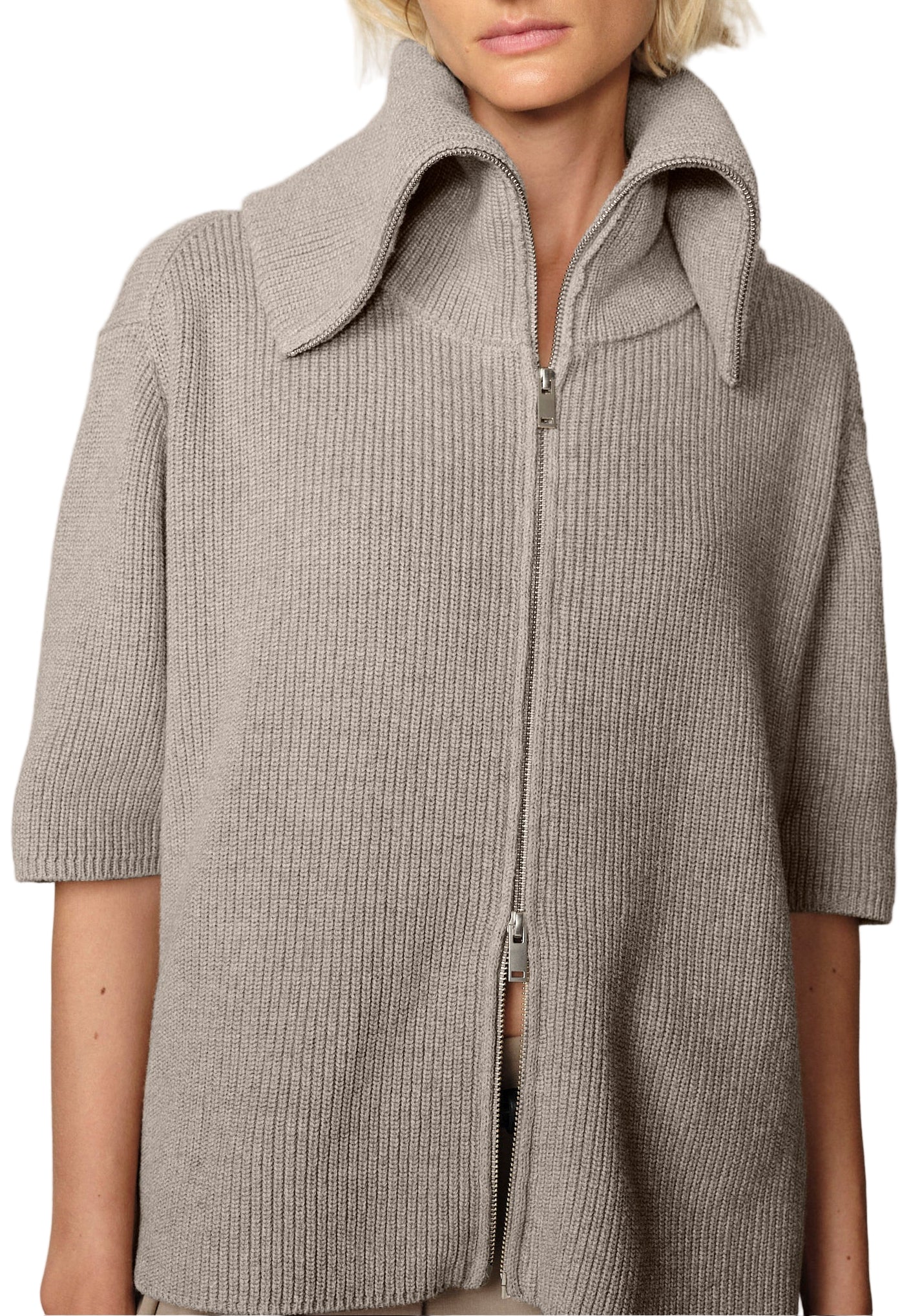 Herskind - Cardigan "Adanne" light grey