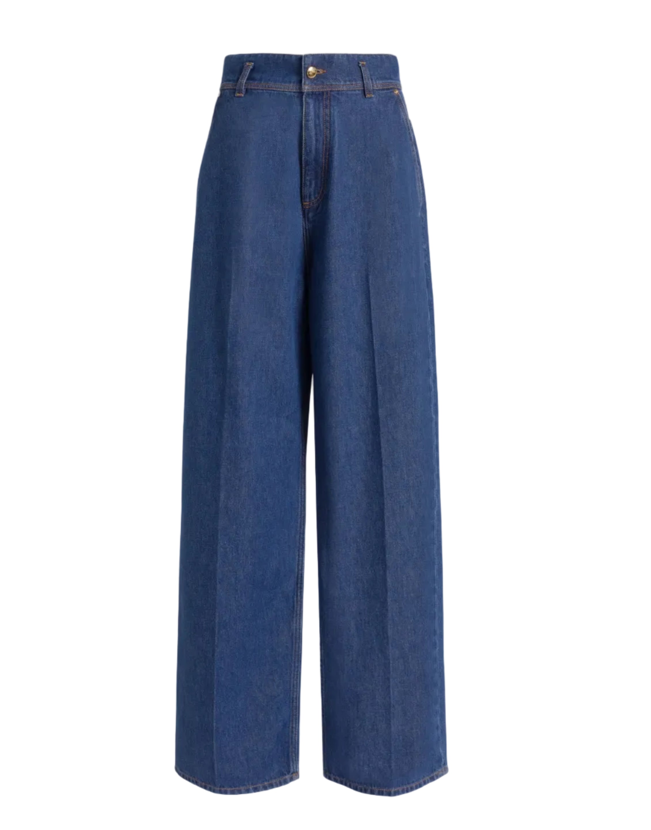 Alberta Ferretti - Denim a gamba larga