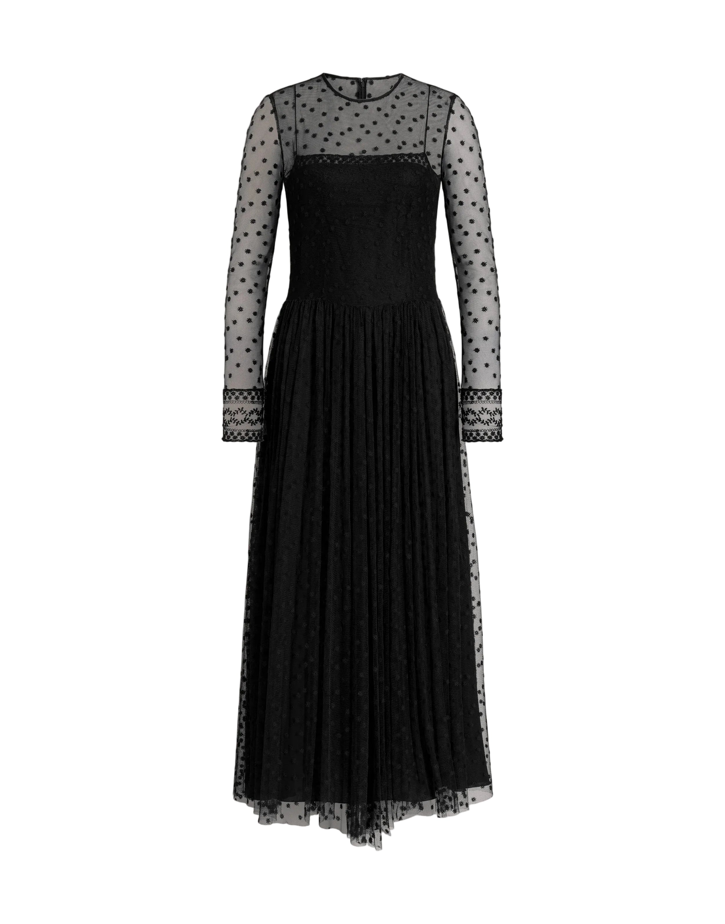 Alberta Ferretti - Abito nero tulle