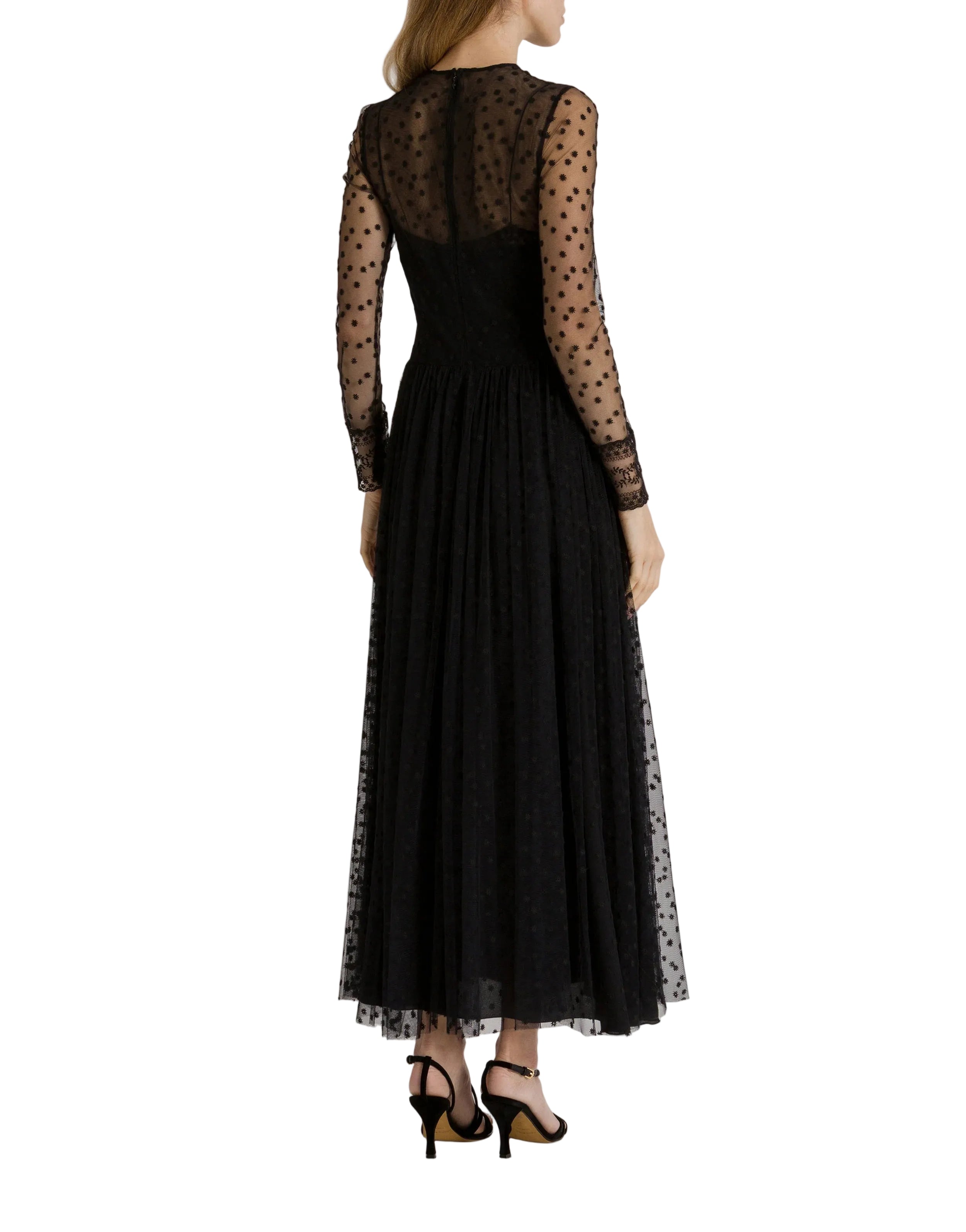 Alberta Ferretti - Abito nero tulle