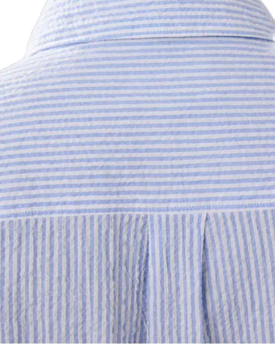 Hartford - Camicia seersucker "Charlot"