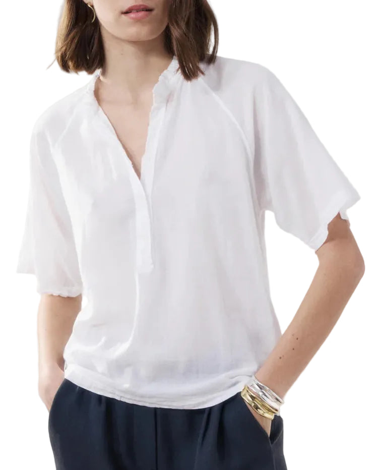 Hatrford - T-shirt bianca modello "Tekke"