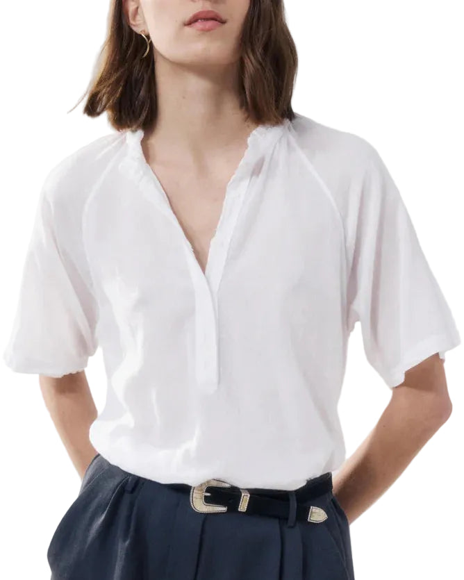 Hatrford - T-shirt bianca modello "Tekke"