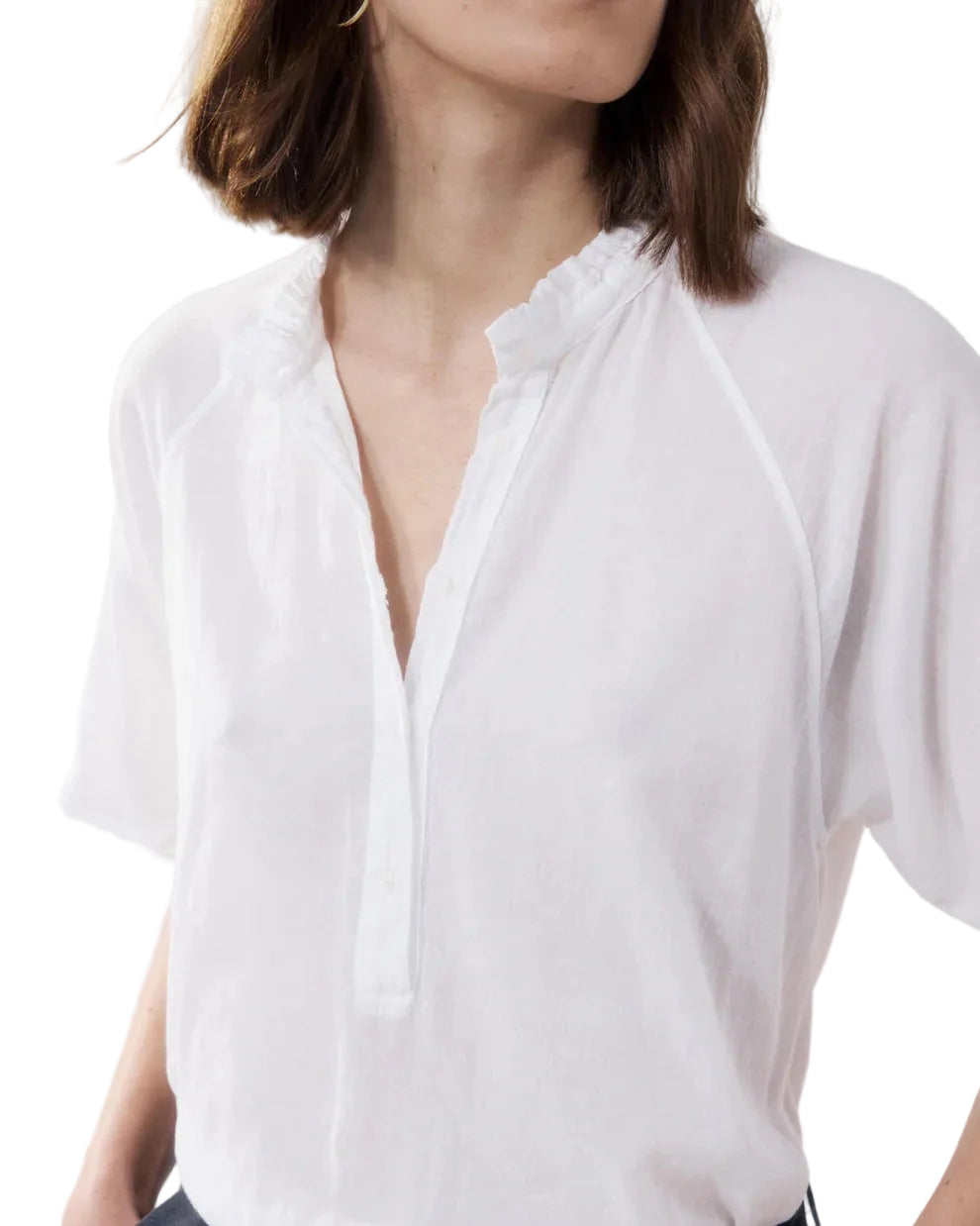 Hatrford - T-shirt bianca modello "Tekke"