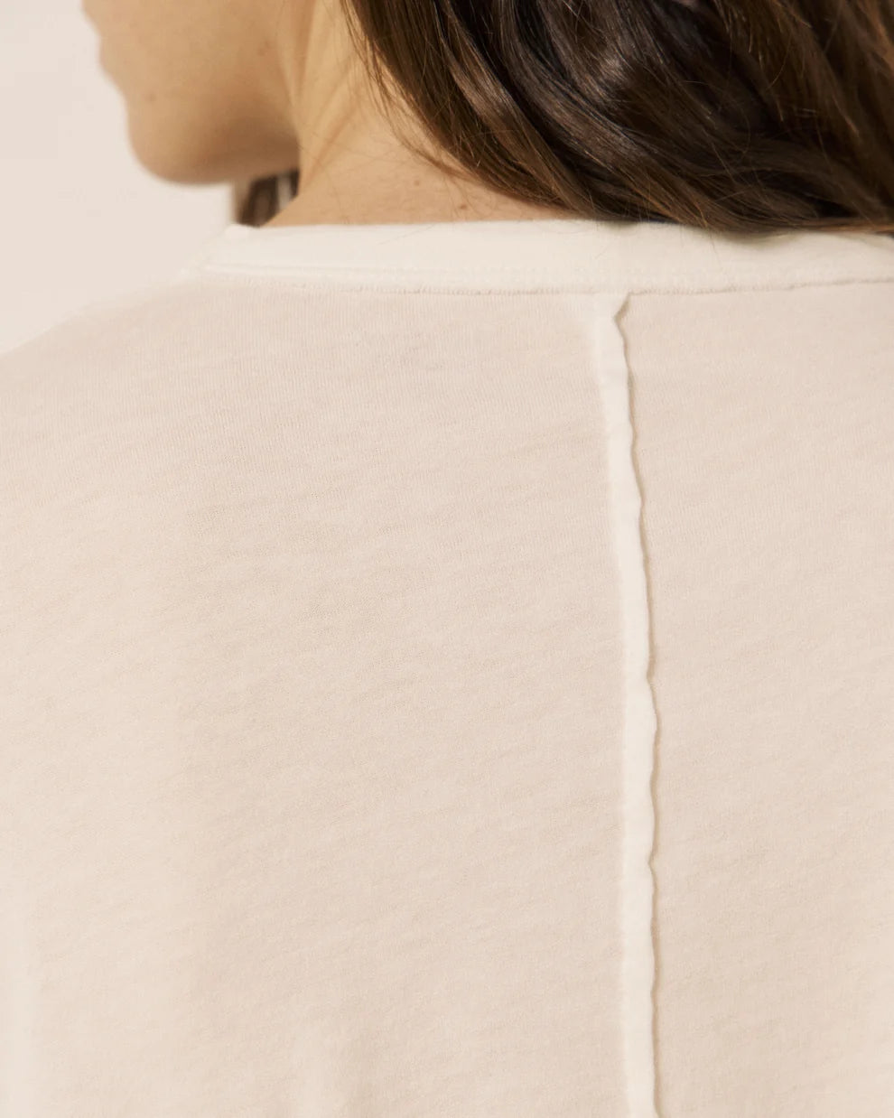 Hartford - T-shirt maglia "Tamour" ecrù