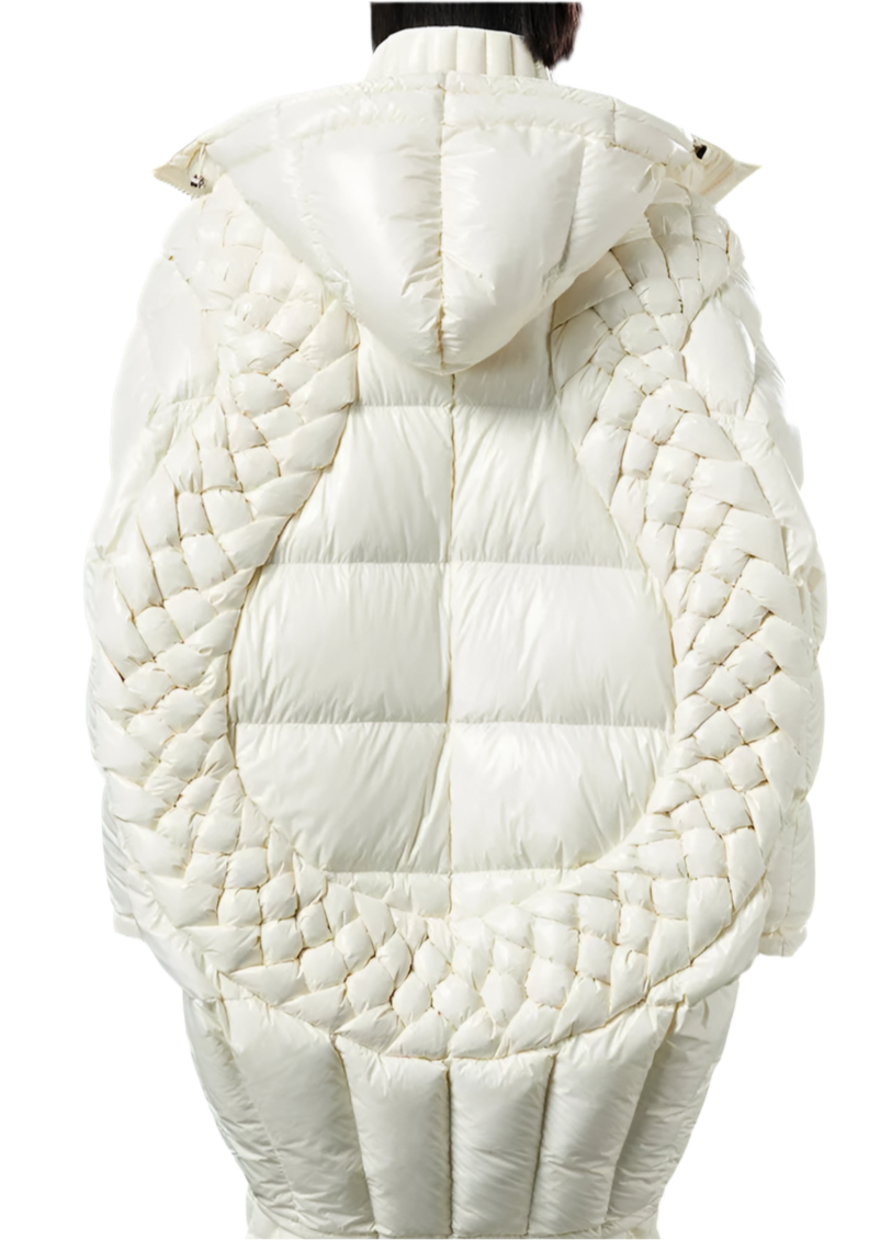 Raxxy - Piumino oversize bianco
