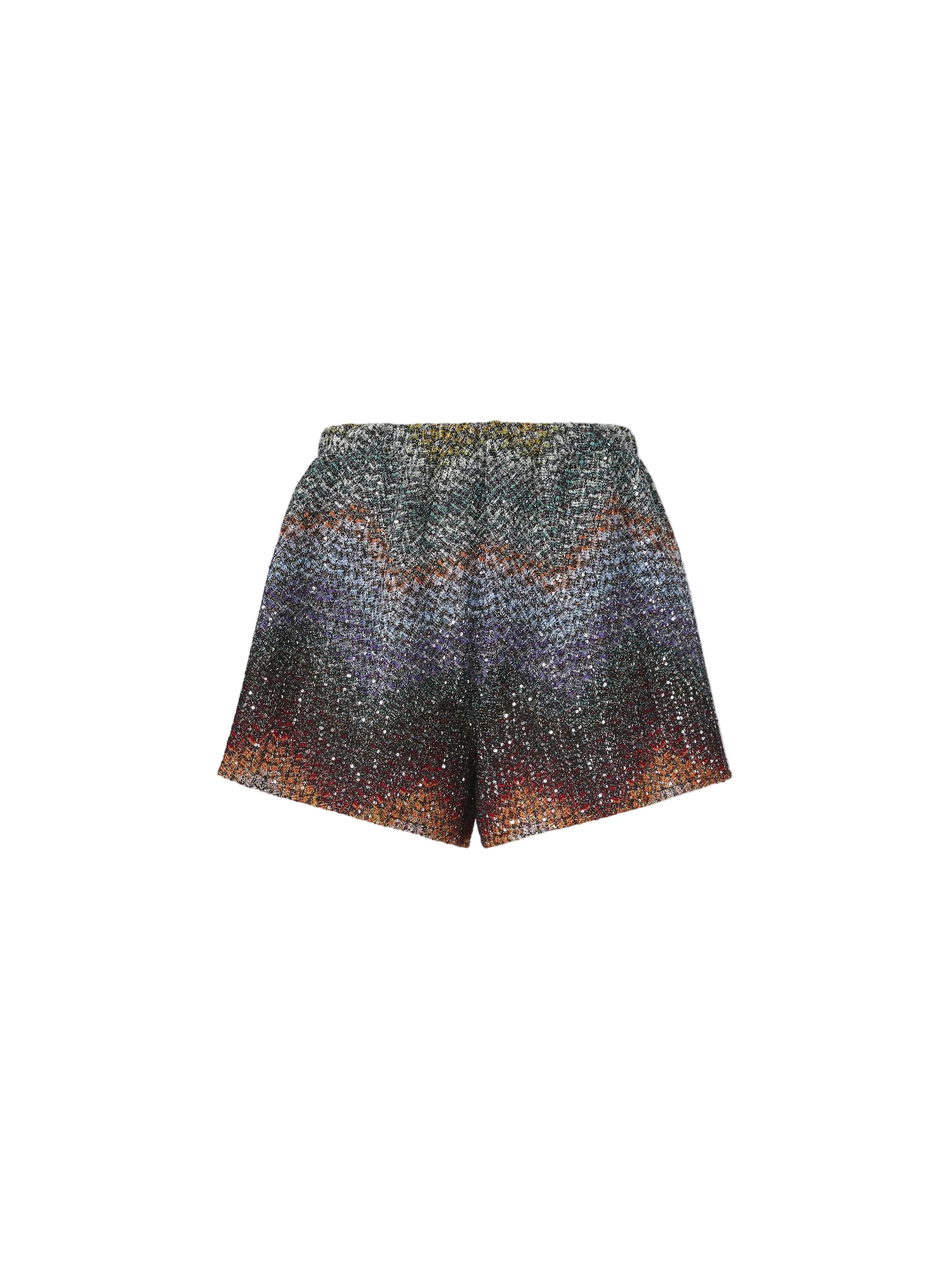 Missoni - Shorts in lamé con paillettes