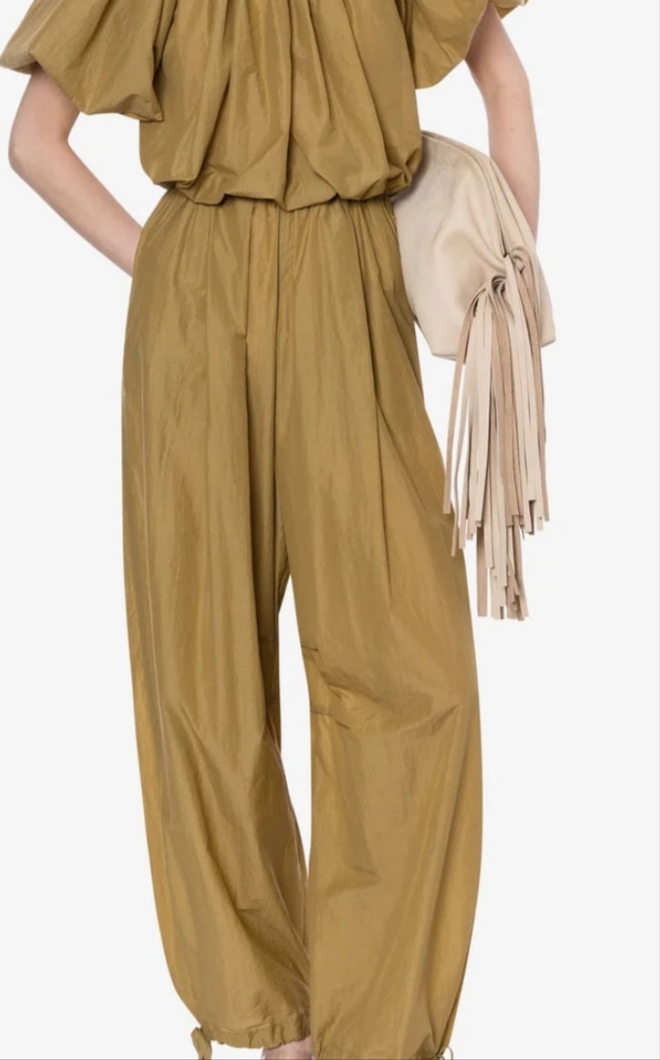 Philosophy di Lorenzo Serafini - Pantalone nylon olio