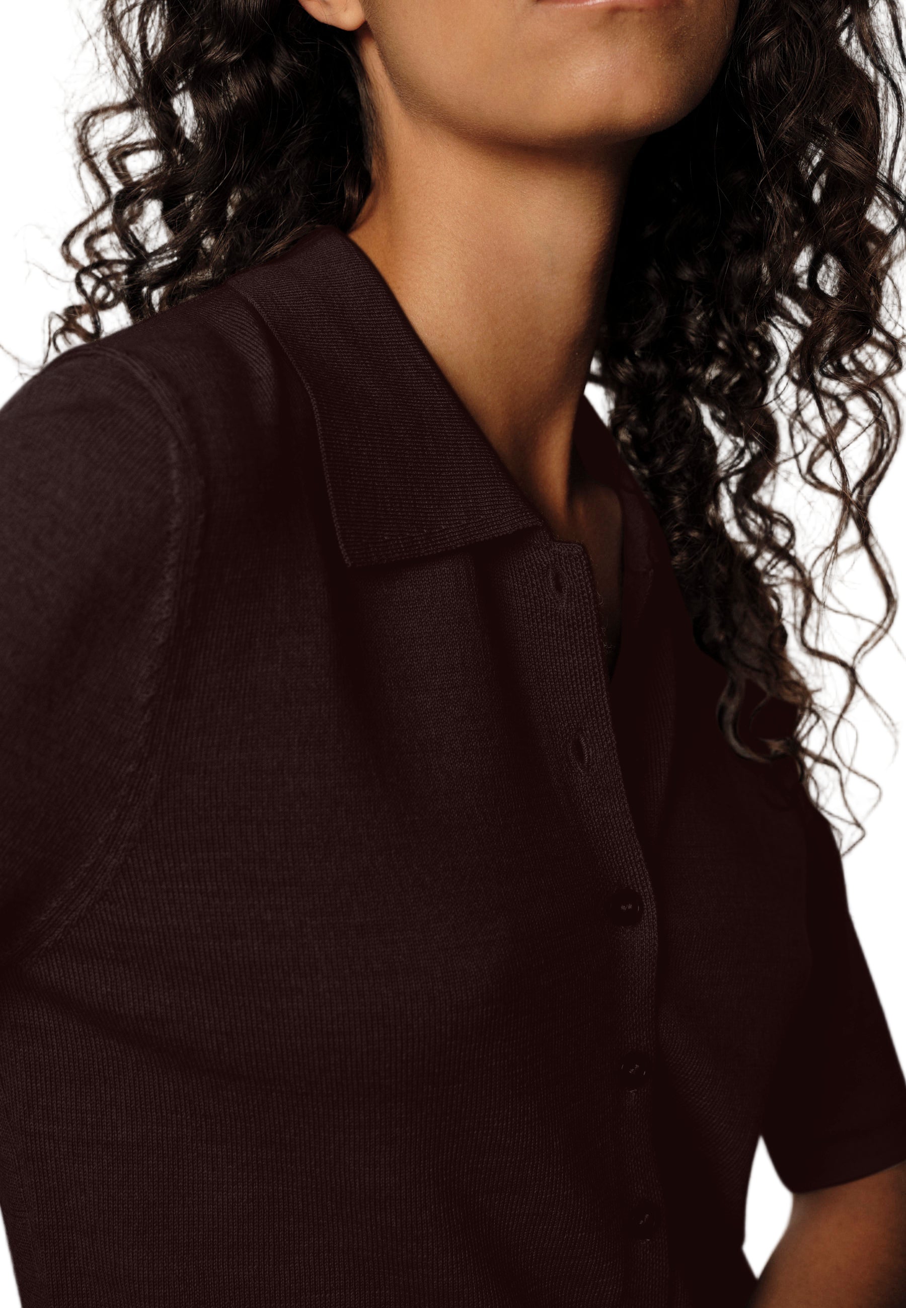 Herskind - Cardigan mogano "Kaspar"