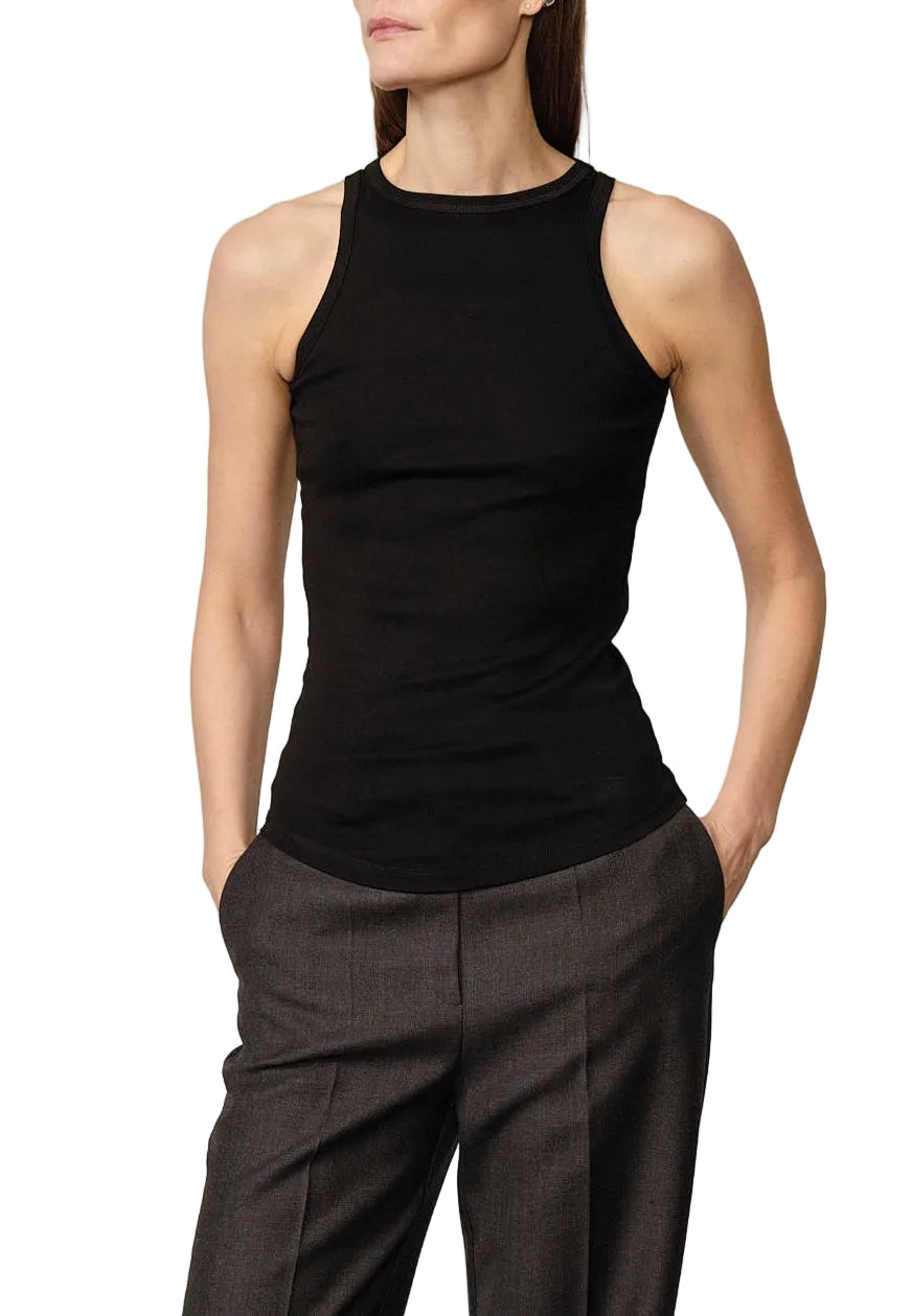 Herskind - Top nero "Sabina"