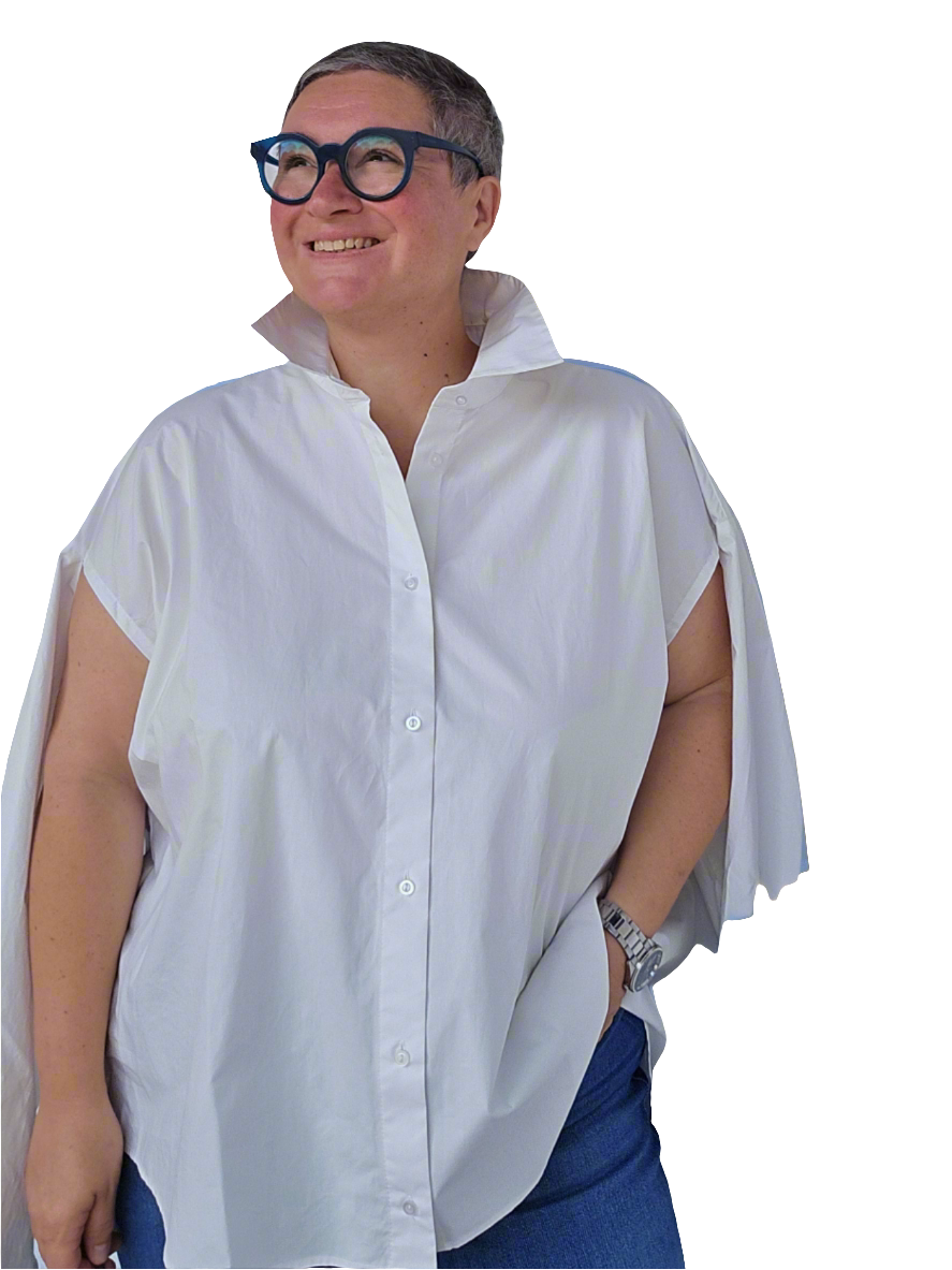 Herskind - Camicia bianca con nodo