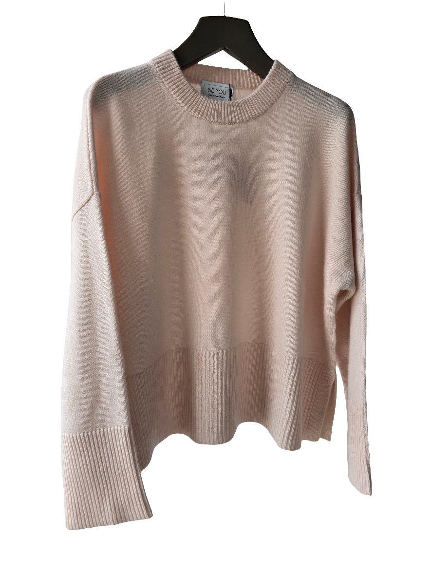 Maglia girocollo in cashmere