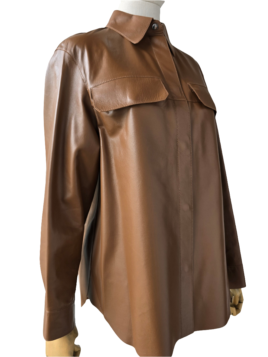 Desa 1972 - Camicia pelle oversize