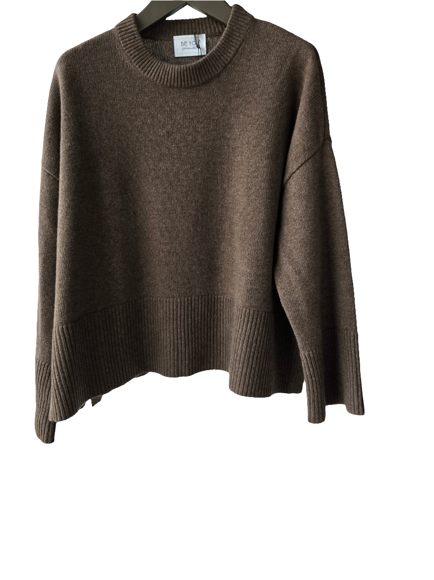 Maglia girocollo in cashmere