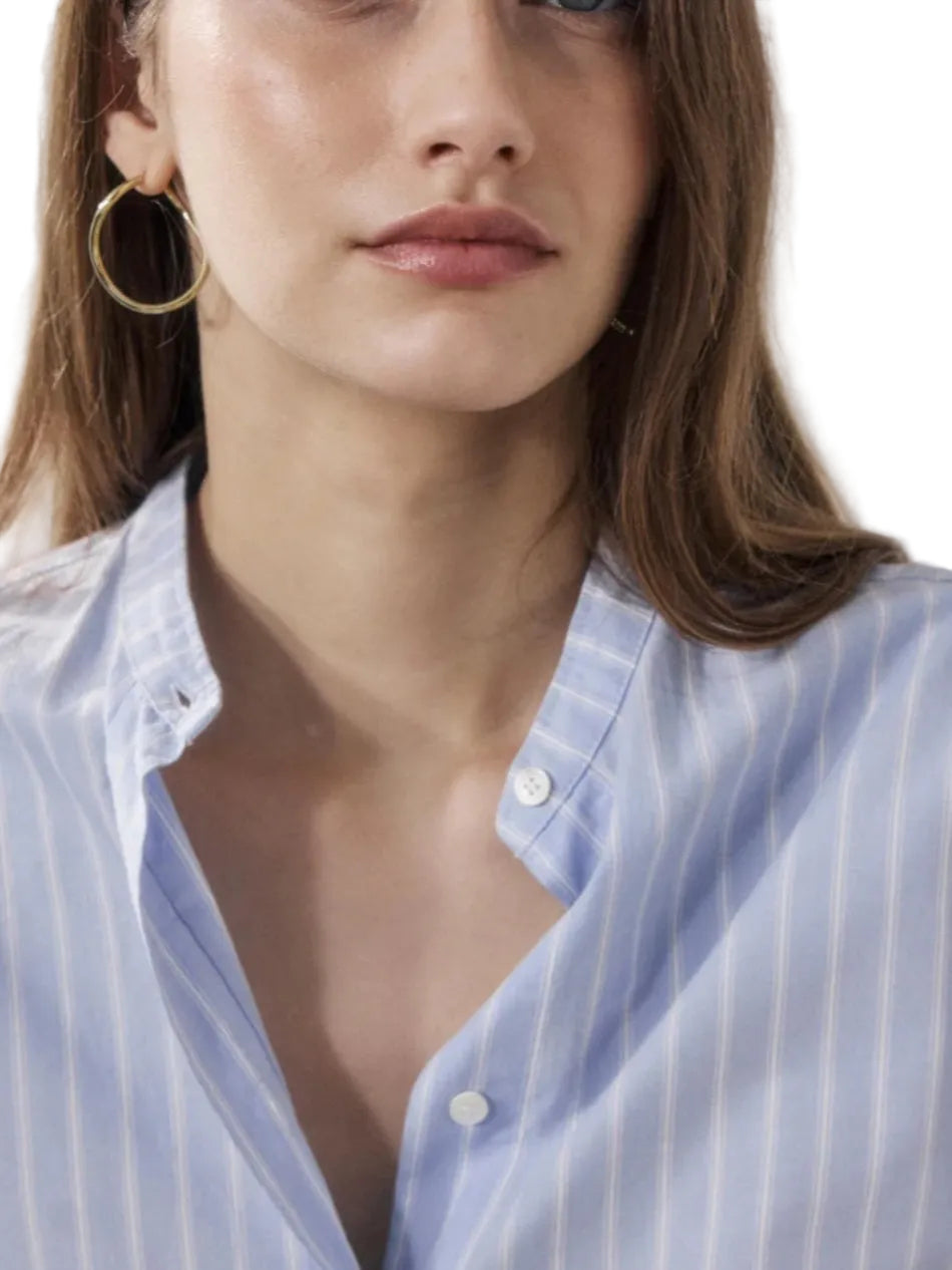 Harford - Camicia "Cristal" a righe bianche/blu