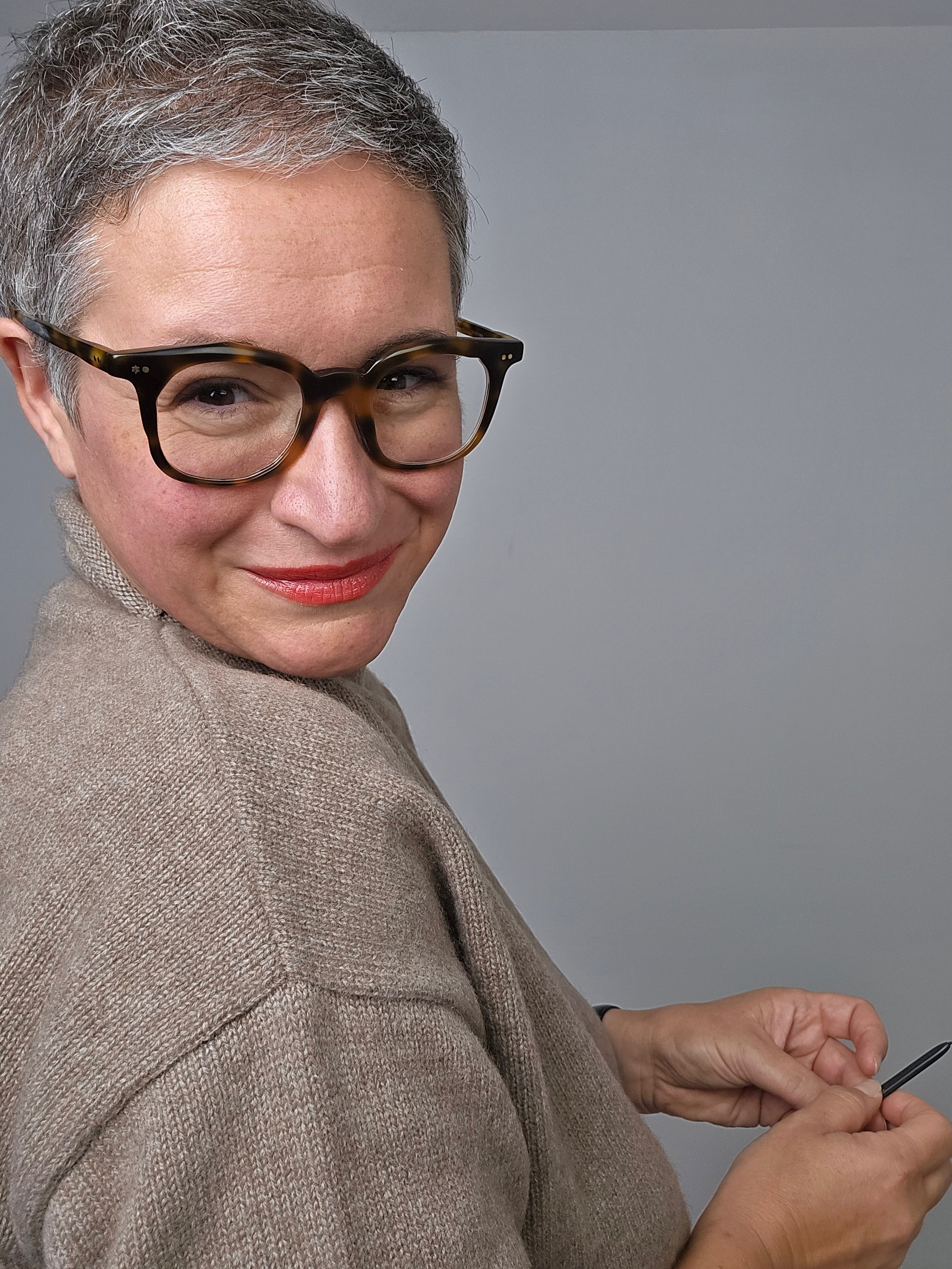 Be You - Maglia cashmere turtle neck nocciola
