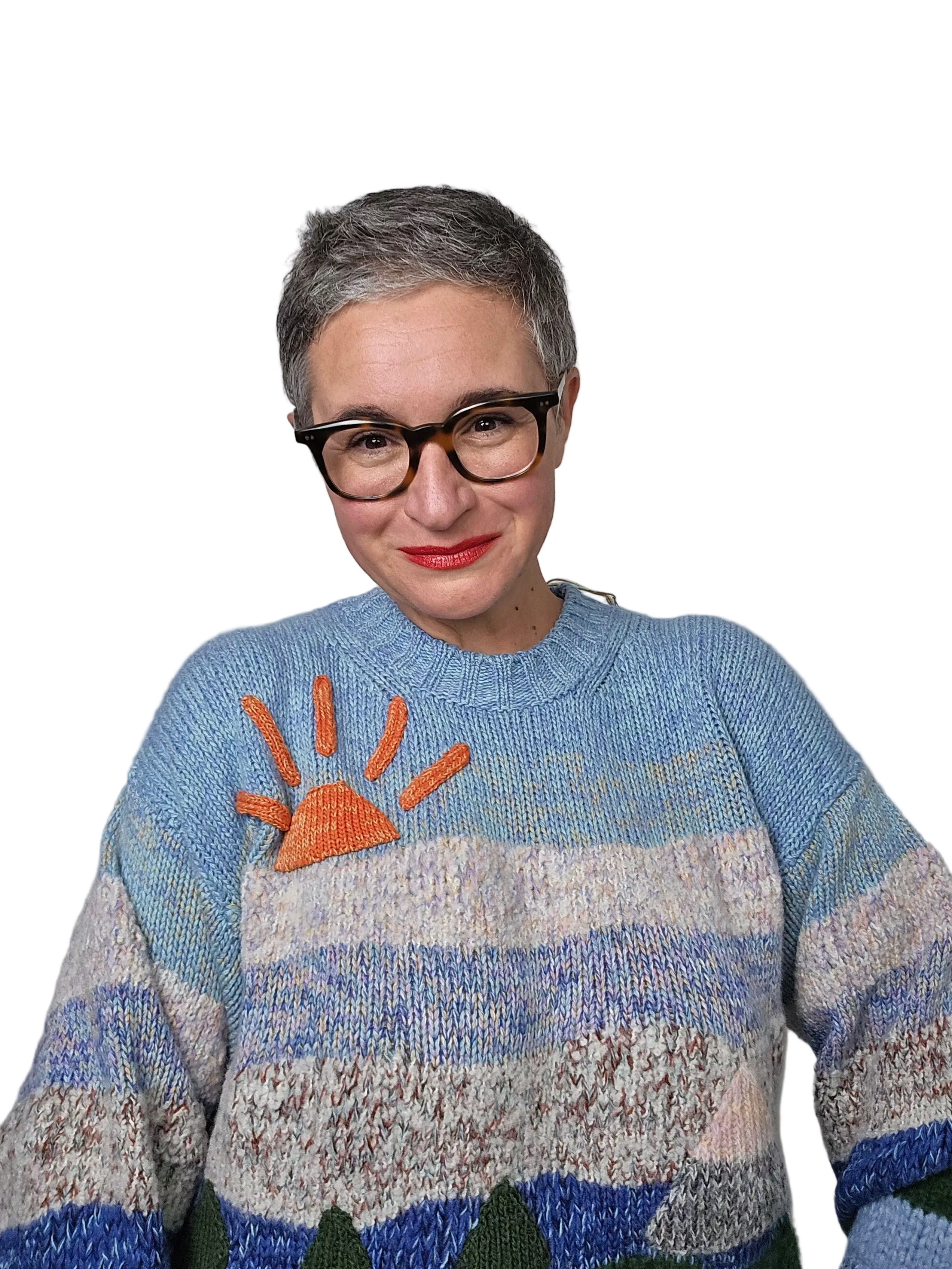 Longo - Maglia girocollo lana e cashmere