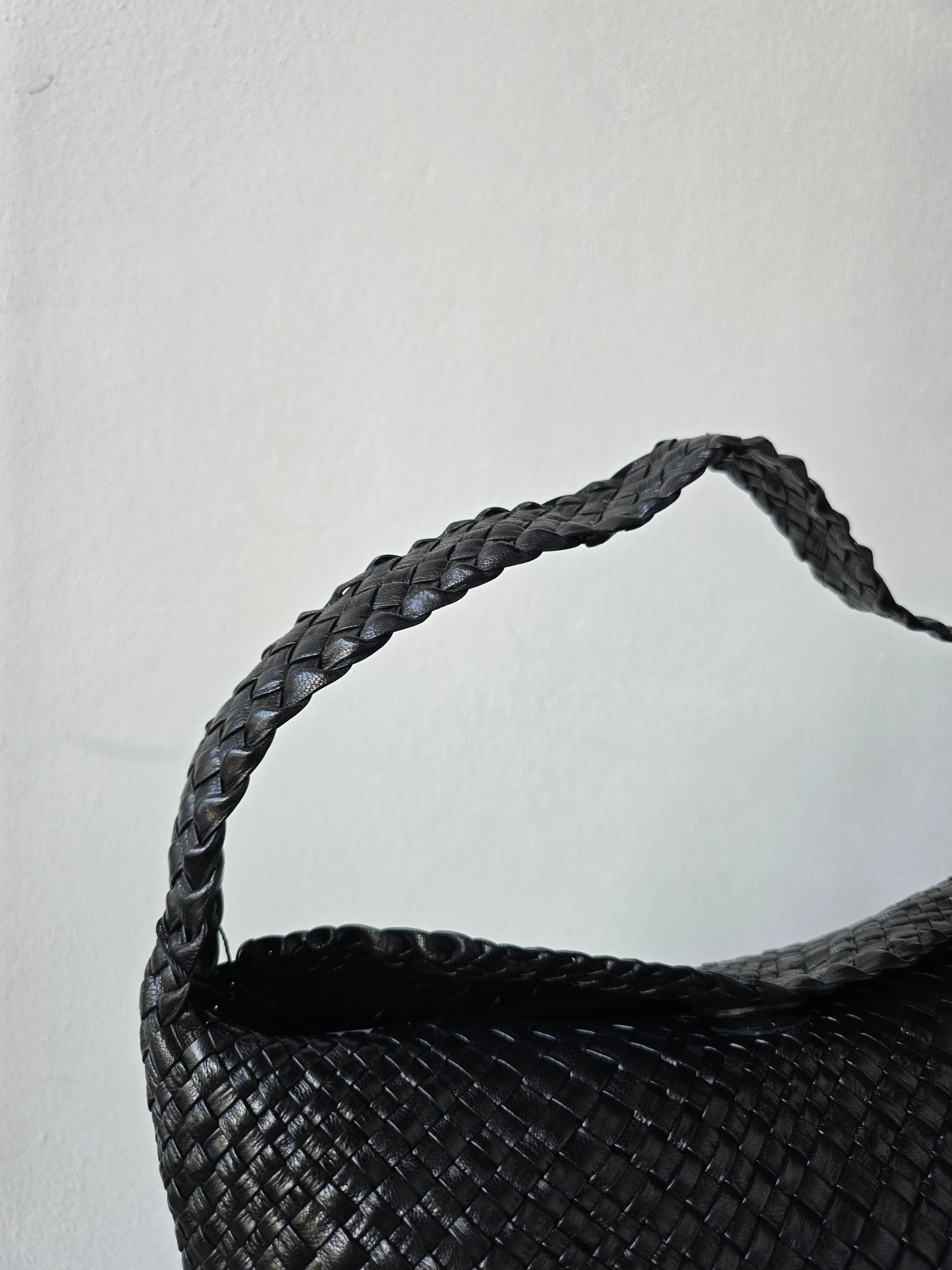 Ibeliv - Borsa in pelle "Aura" black