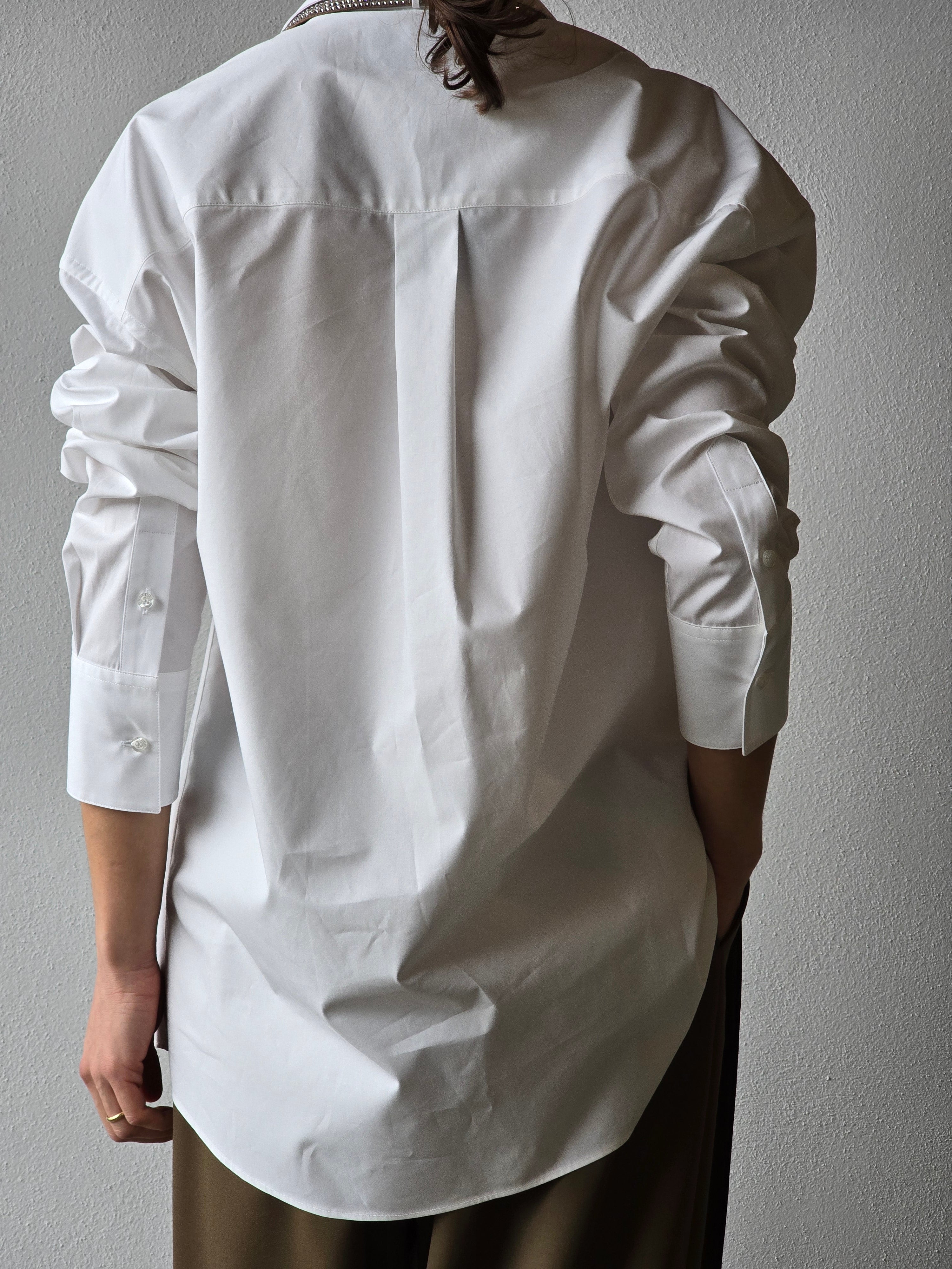 Giuseppe di Morabito - Camicia con cravatta, bianco