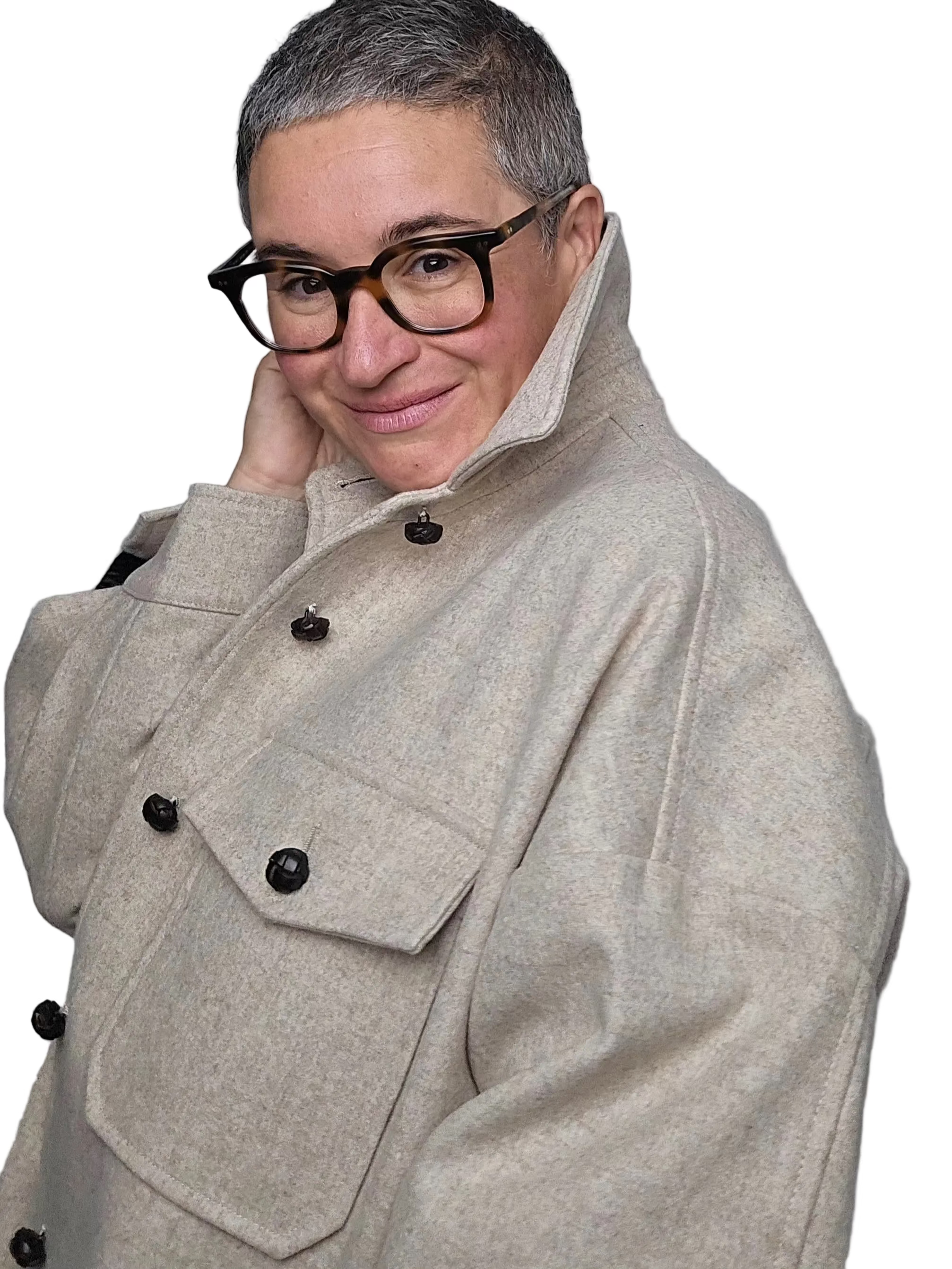 Schneiders - Caban "Bianca" Loden almond