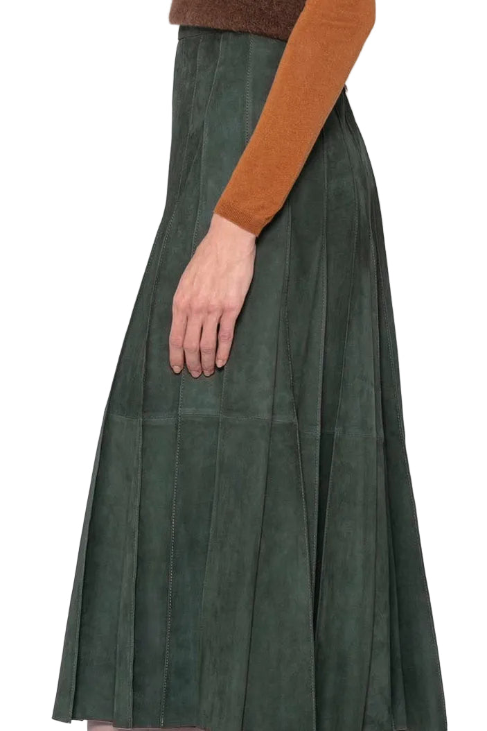 Desa 1972 - Gonna in suede forest