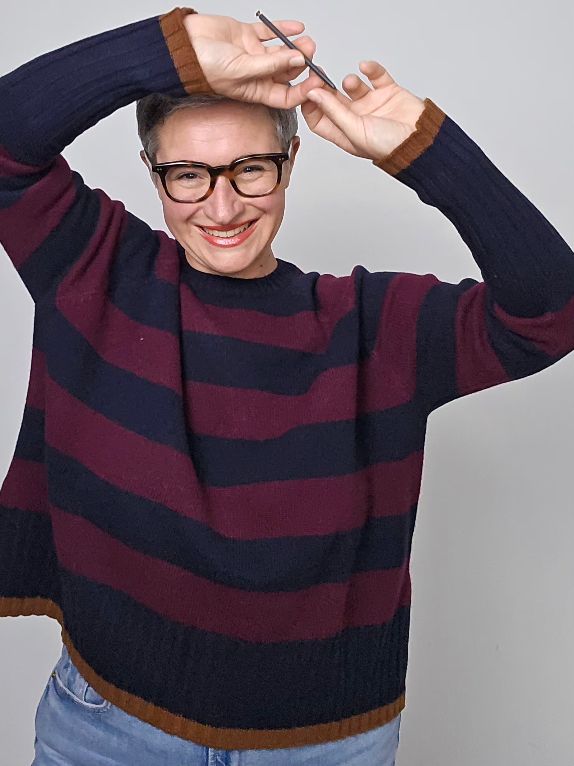 Be You - Maglia in cashmere girocollo