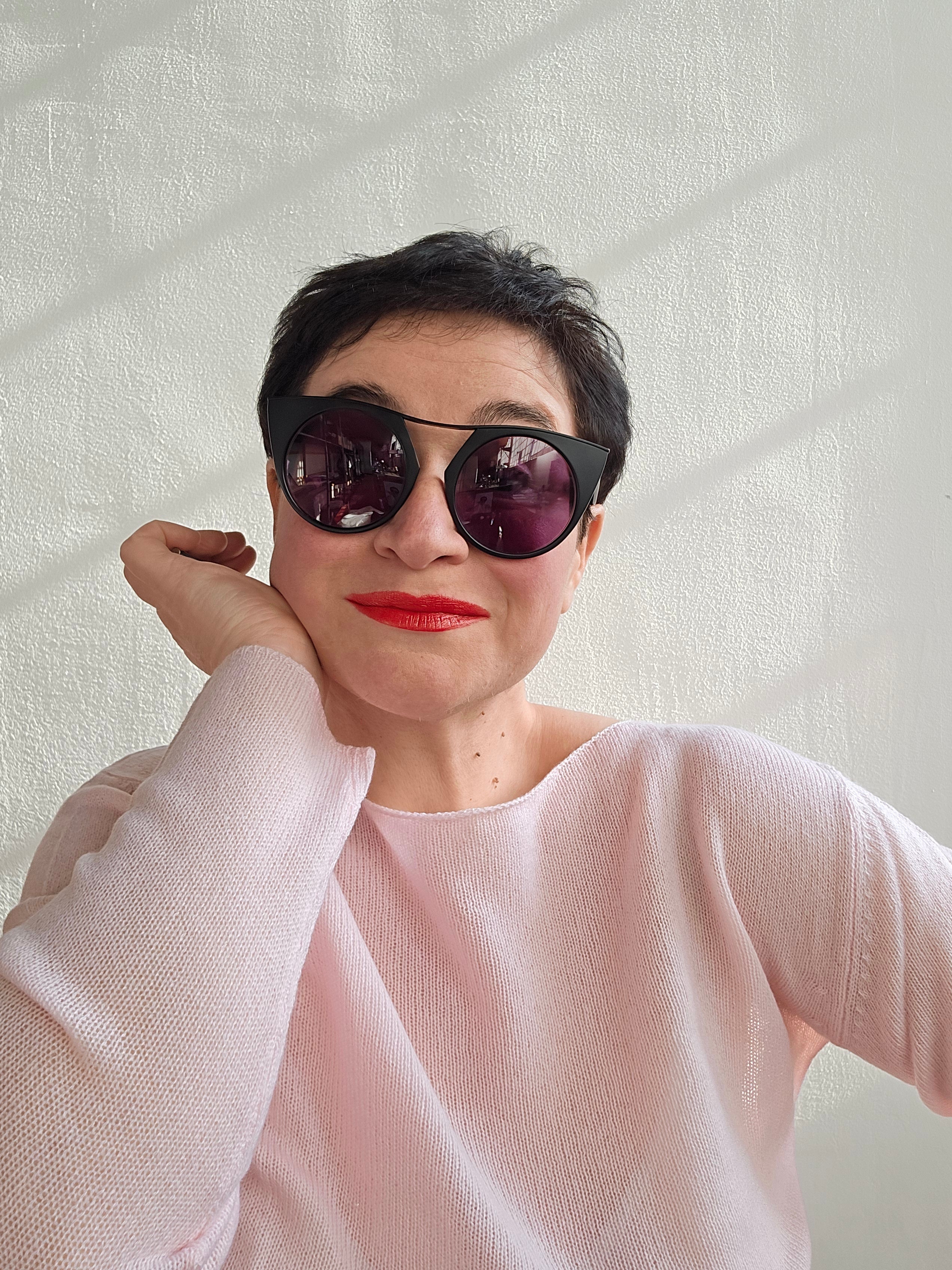 Be You - Maglia scollo ballerina glossy rose