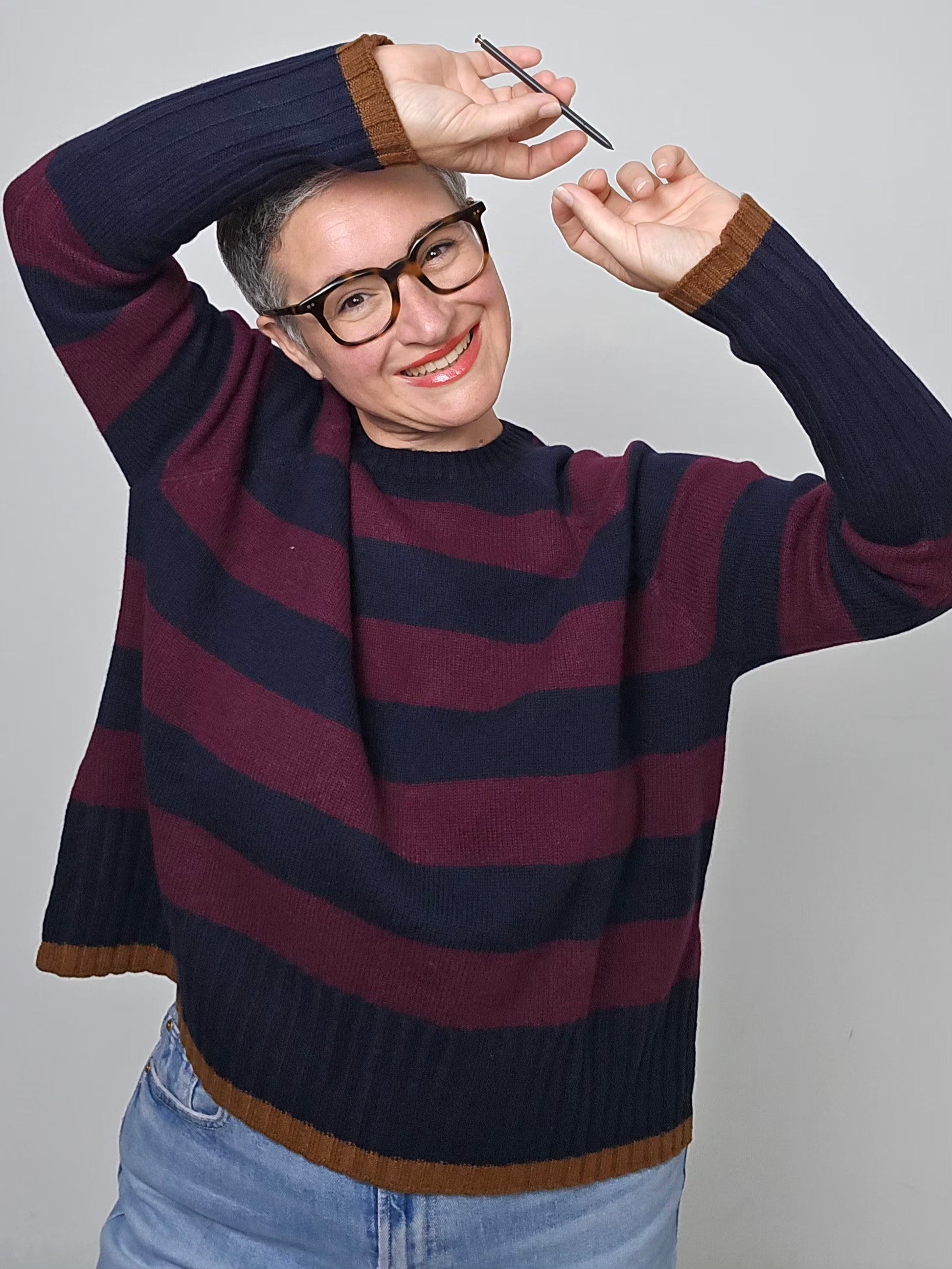 Be You - Maglia in cashmere girocollo