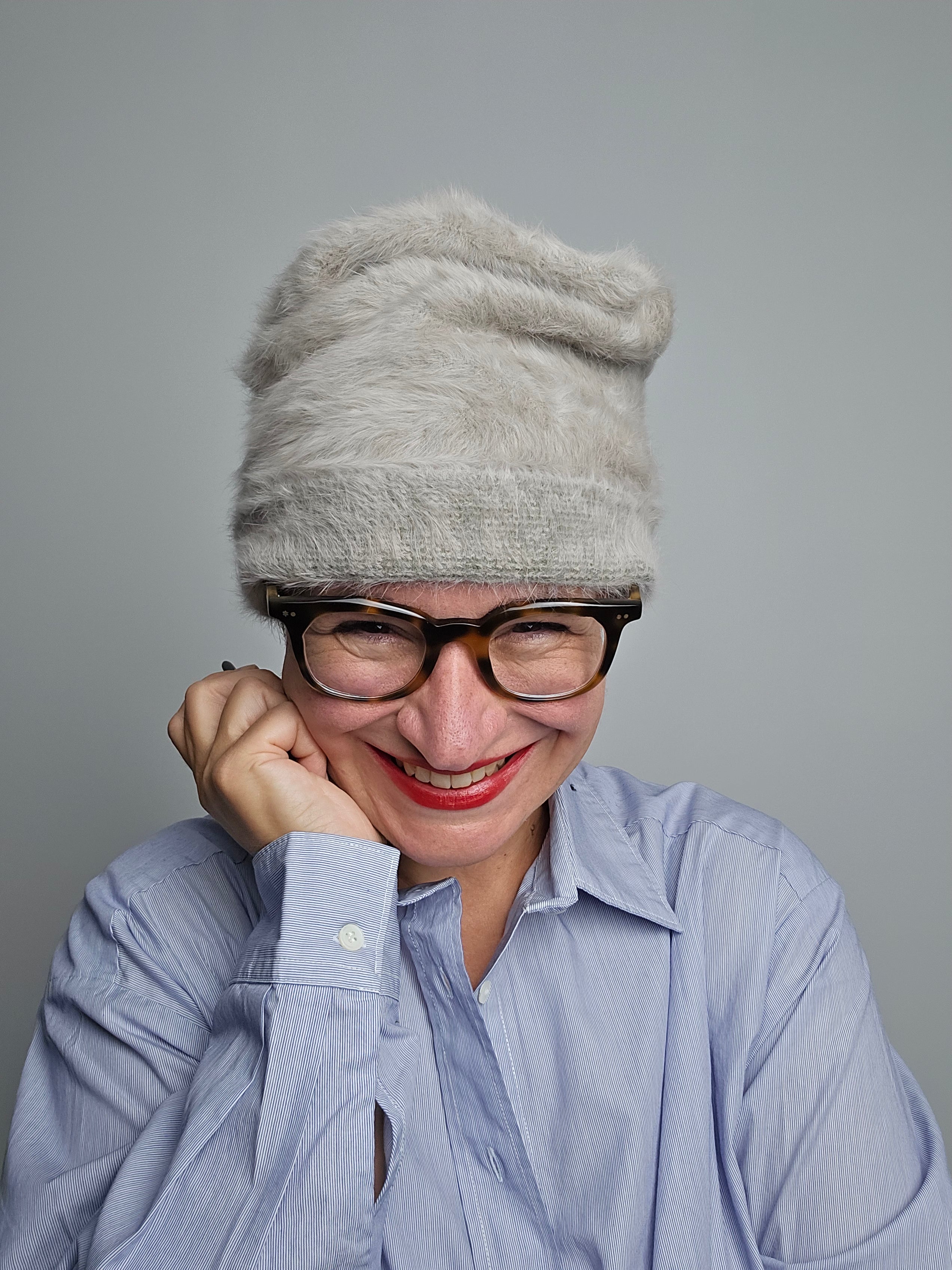 Yesey - Cappello "Laces" beige