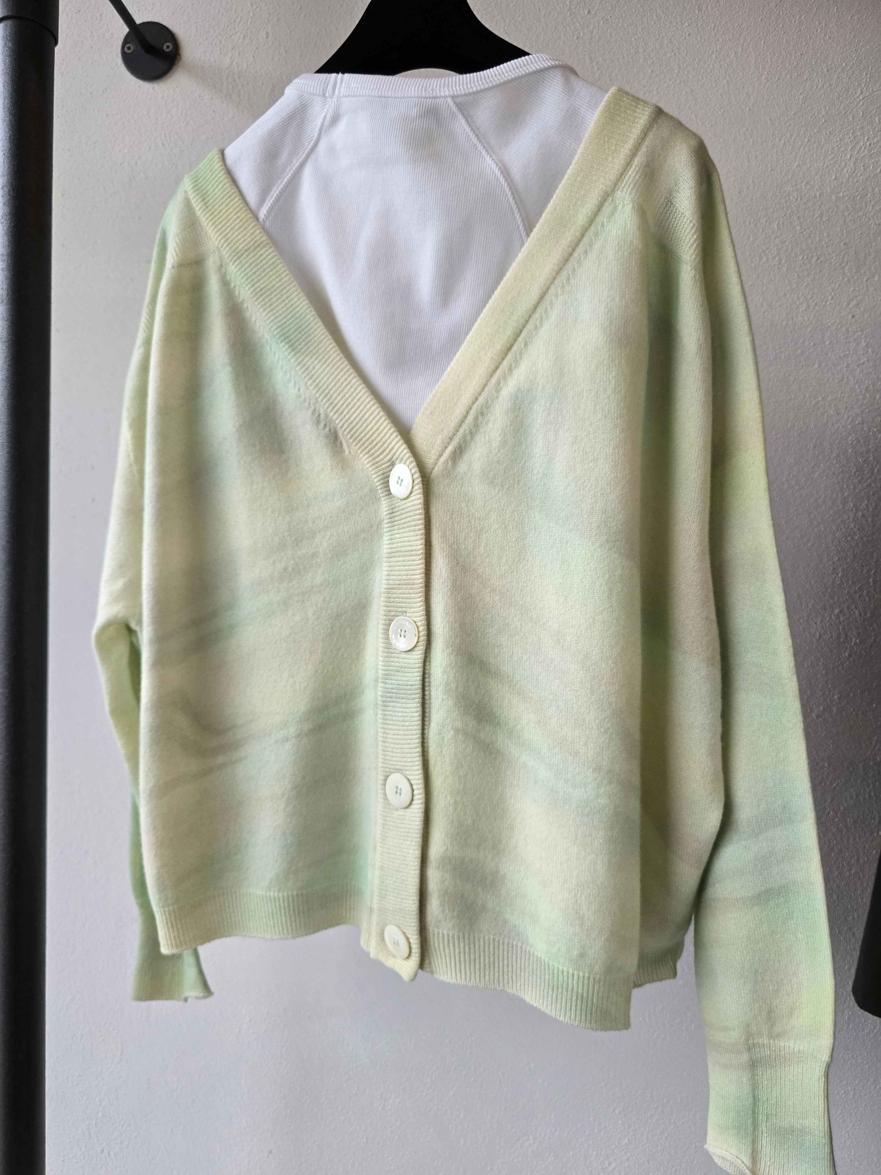 Canessa - Cardigan in cashmere sfumato