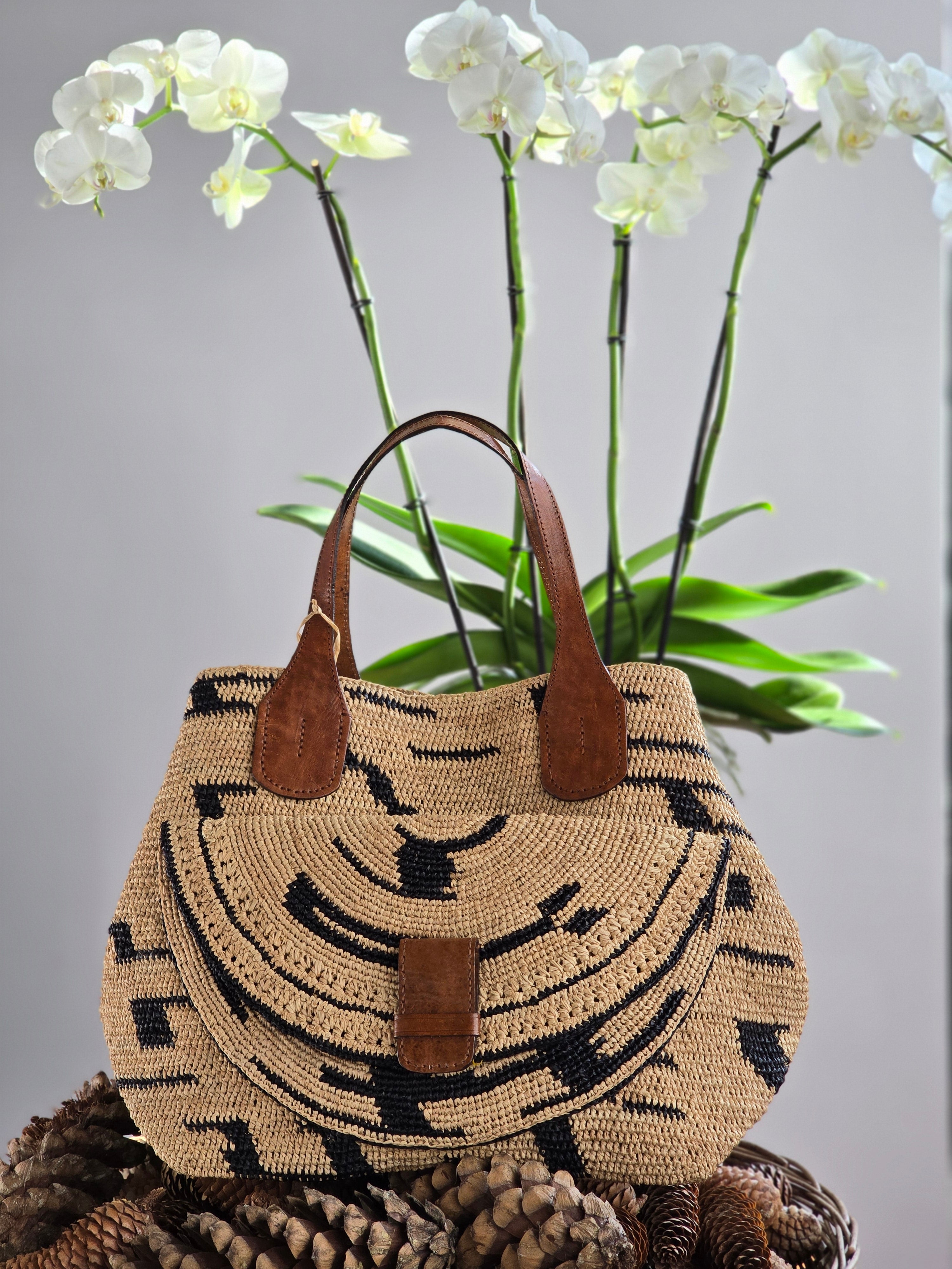 Ibeliv - Borsa "Laza II" colore zebra