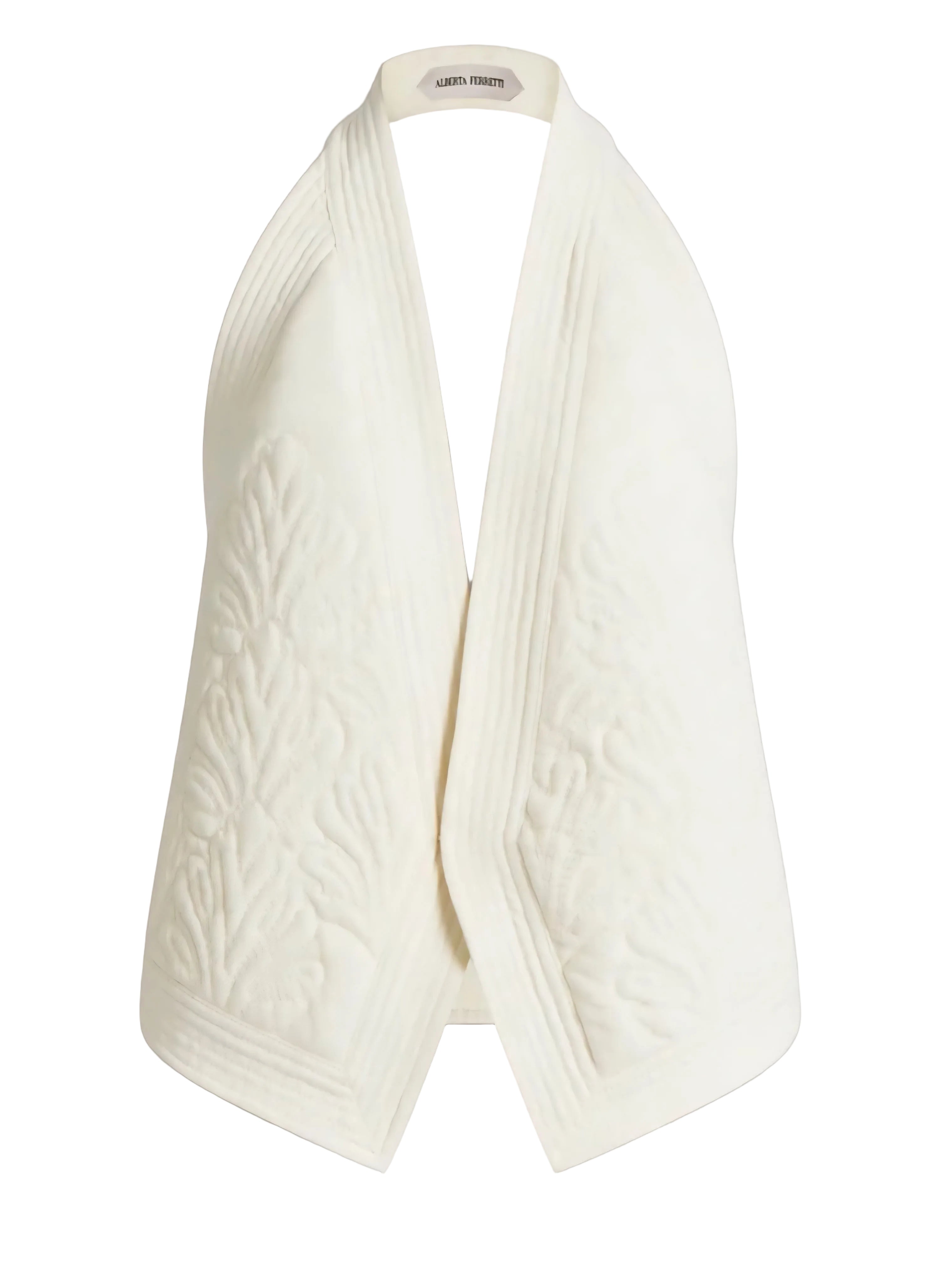 Alberta Ferretti - Gilet avorio
