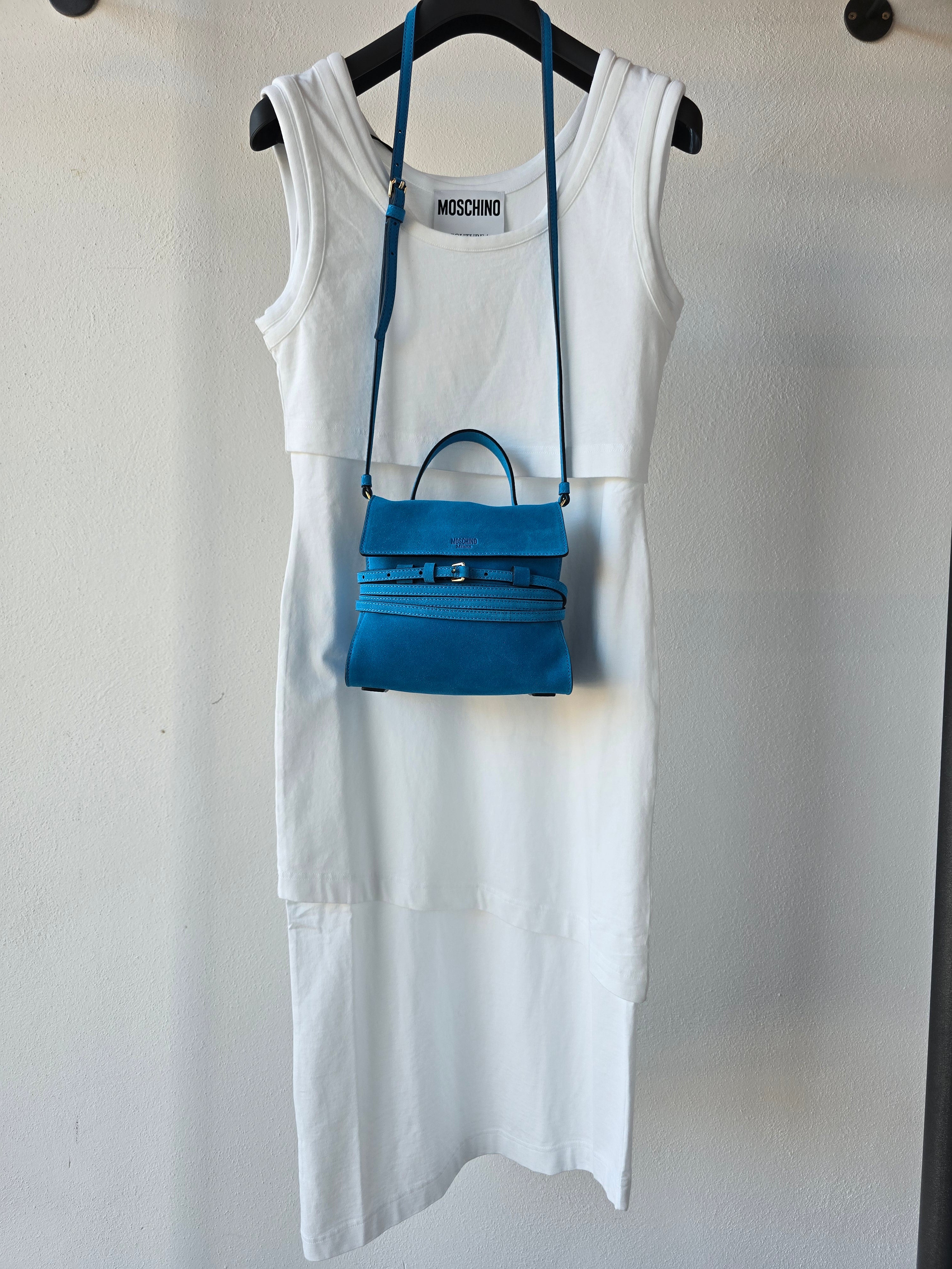 Moschino - Abito in interlock di cotone