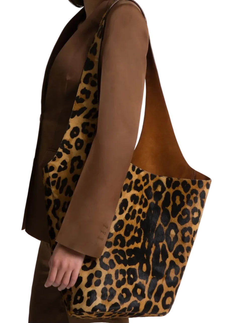 Alberta Ferretti - Borsa in cavallino stampato
