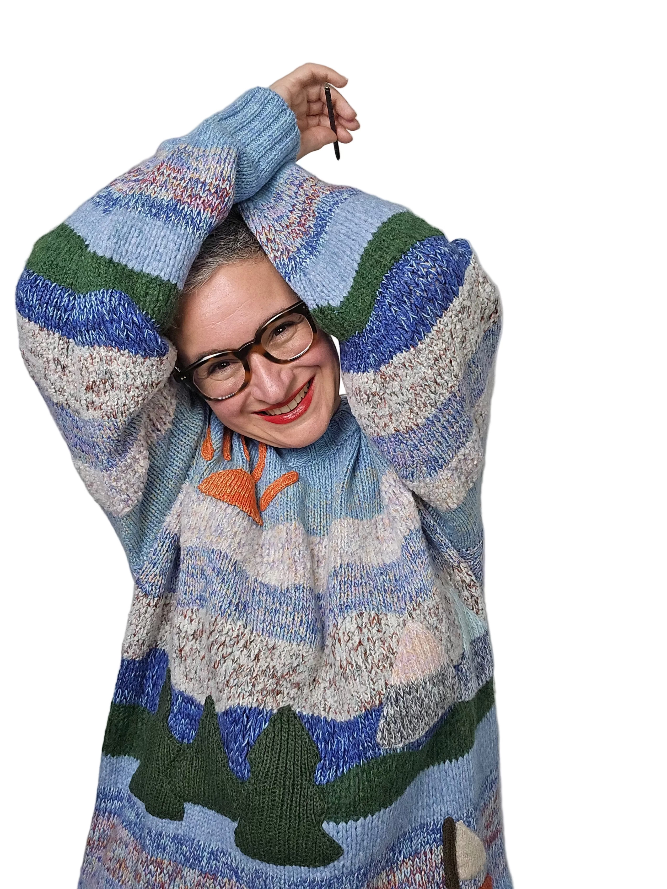 Longo - Maglia girocollo lana e cashmere