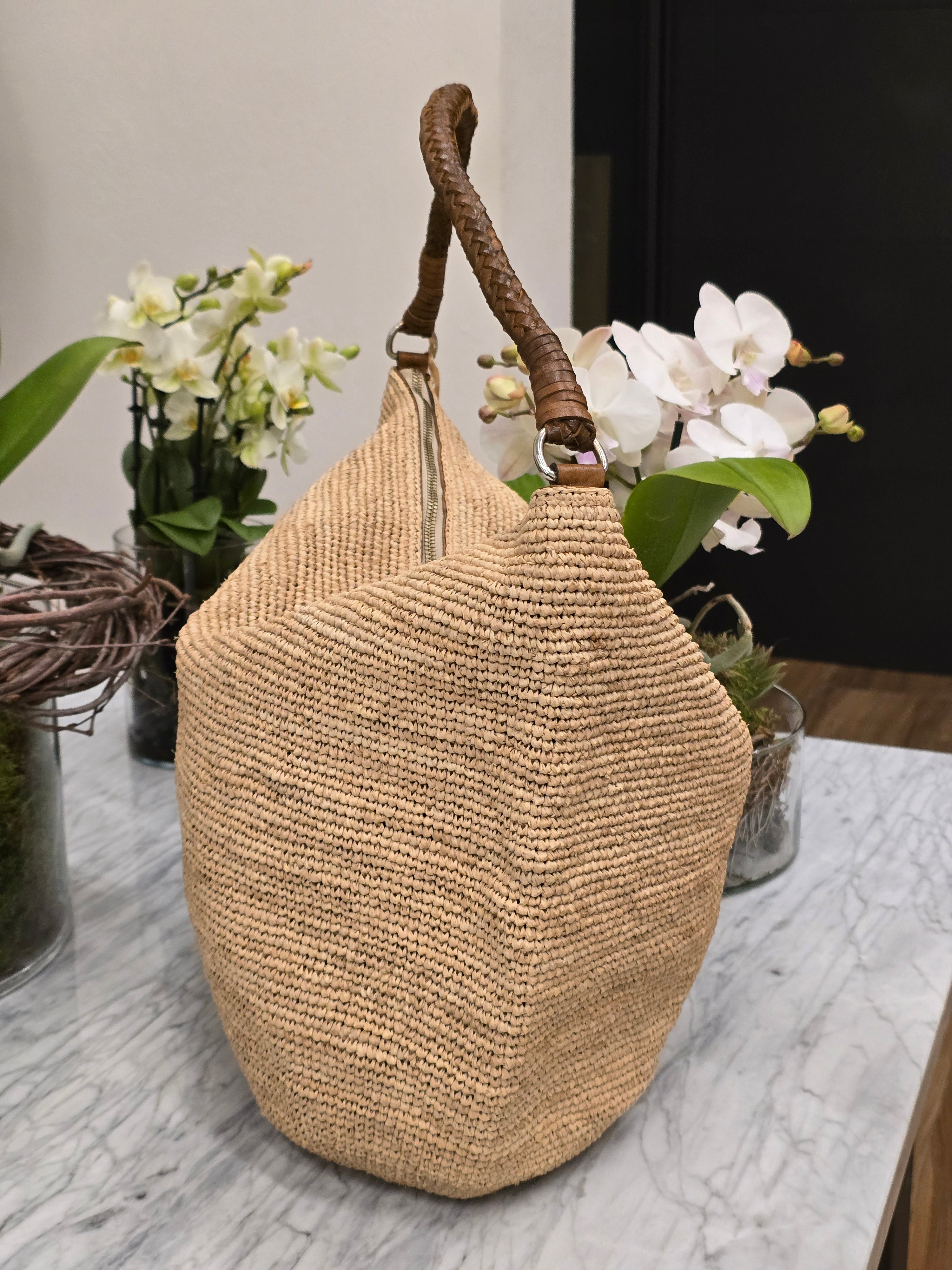 Ibeliv - Borsa in rafia "Utopia" Tea