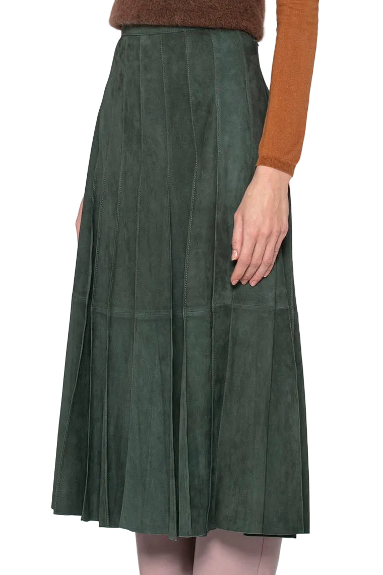 Desa 1972 - Gonna in suede forest