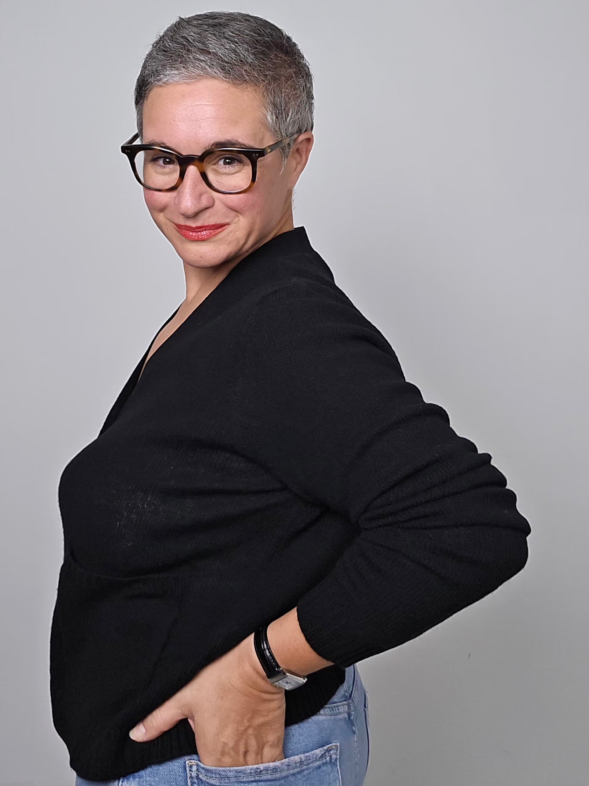 Be You - Cardigan cashmere black