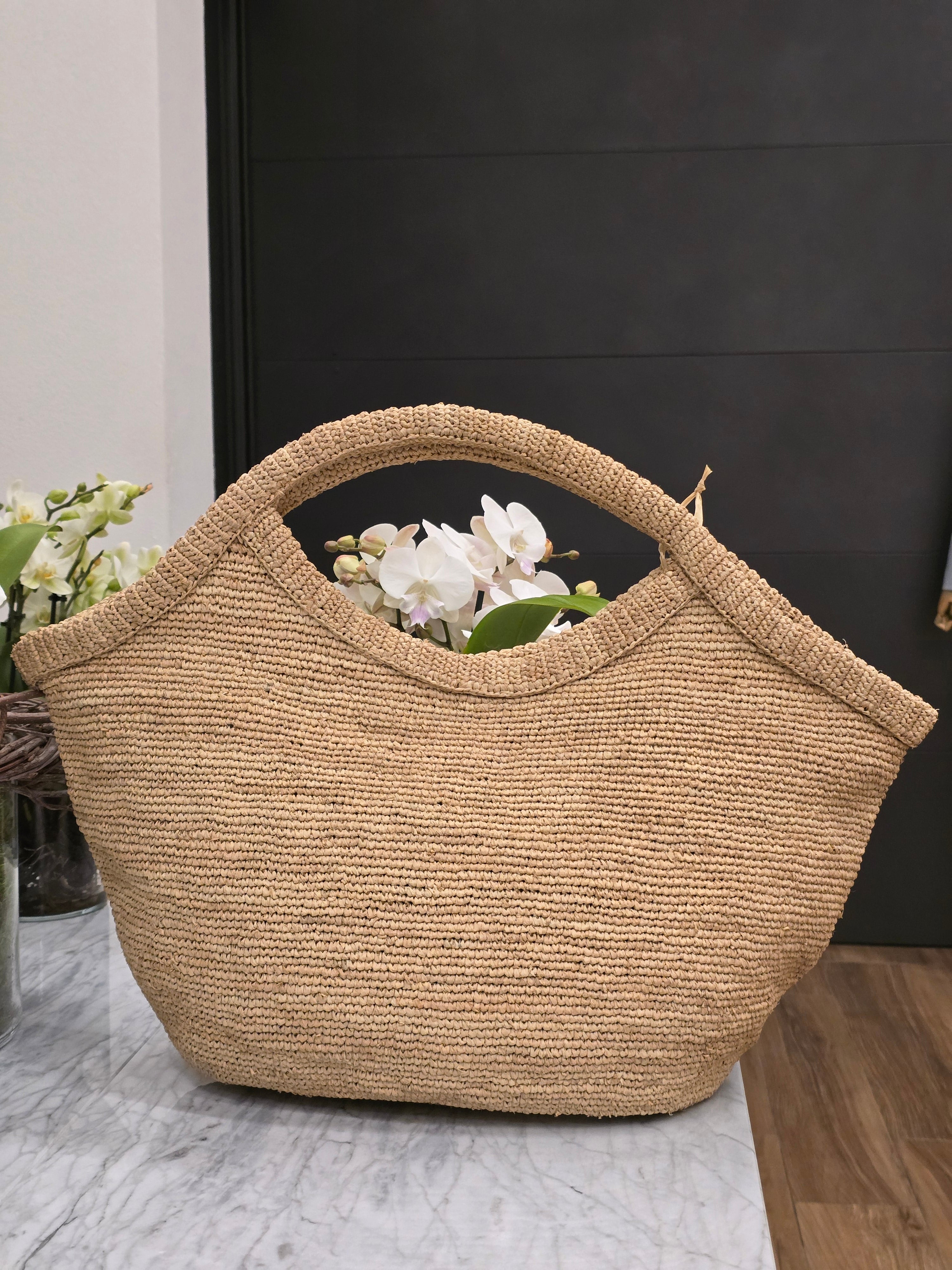 Ibeliv - Borsa rafia "Pure" Tea