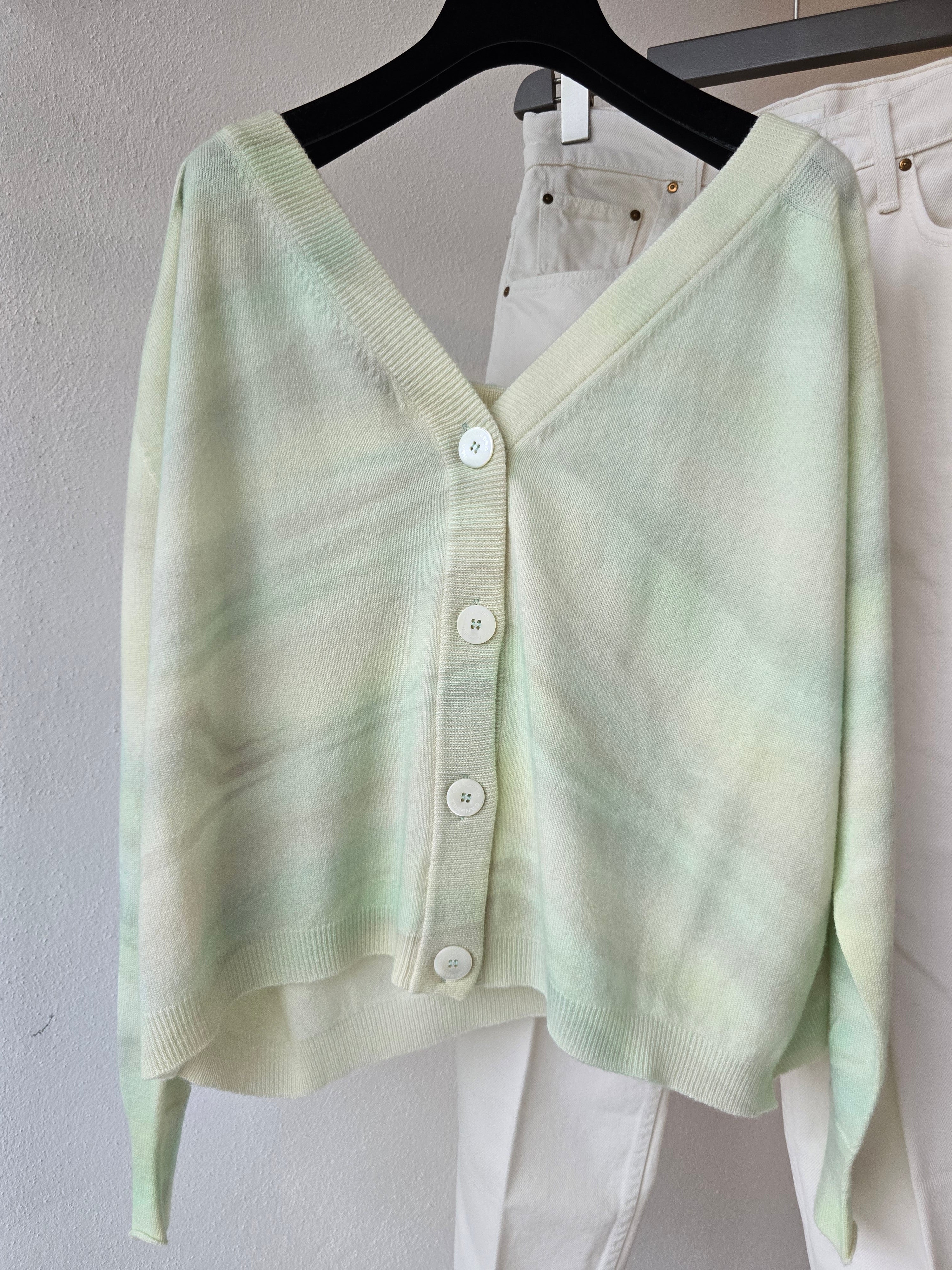 Canessa - Cardigan in cashmere sfumato