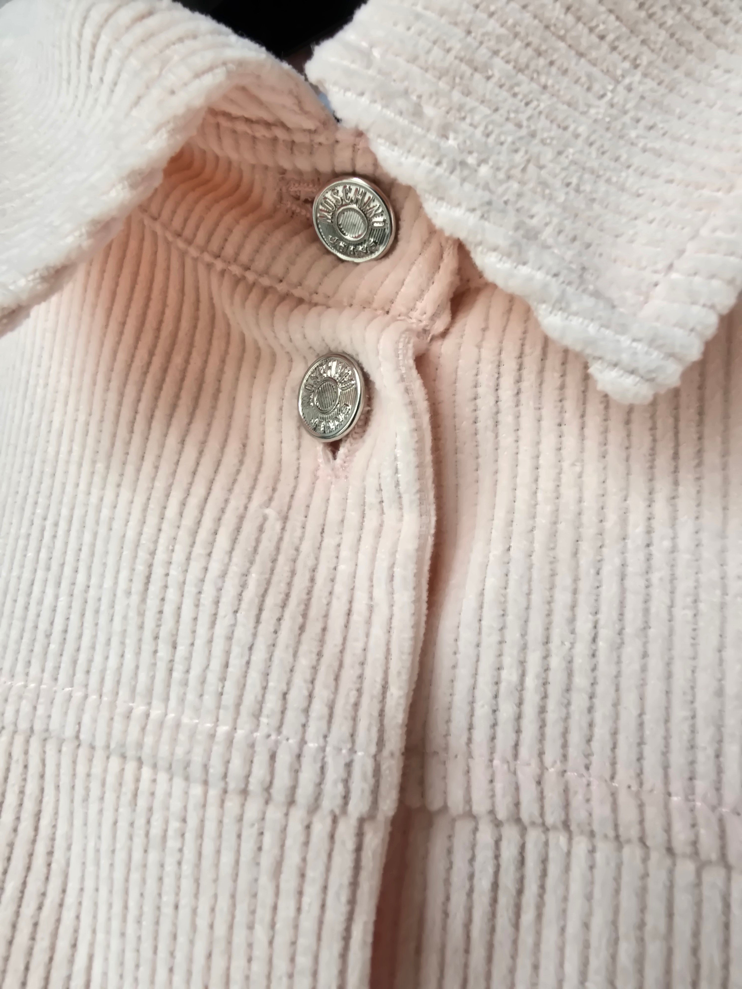 Moschino Jeans - Camicia velluto rosa