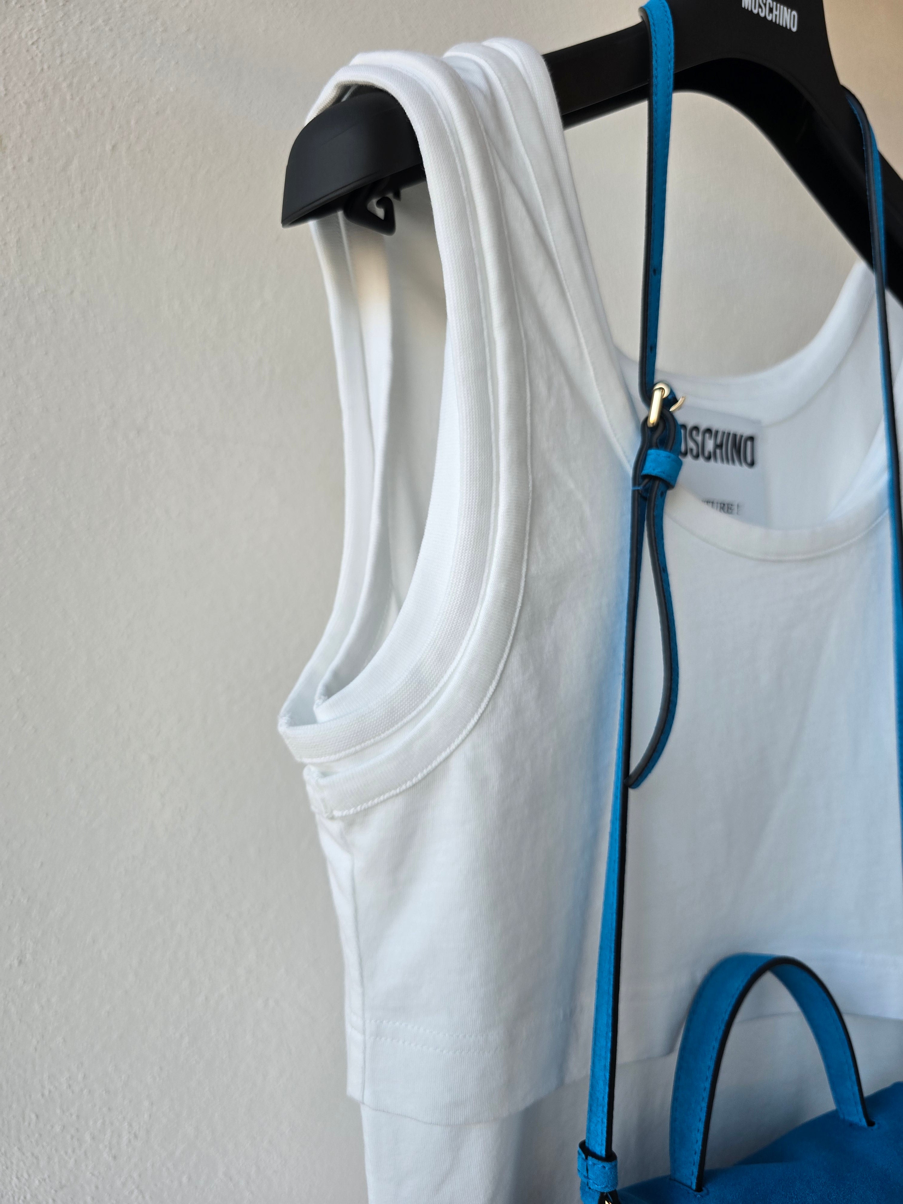 Moschino - Abito in interlock di cotone